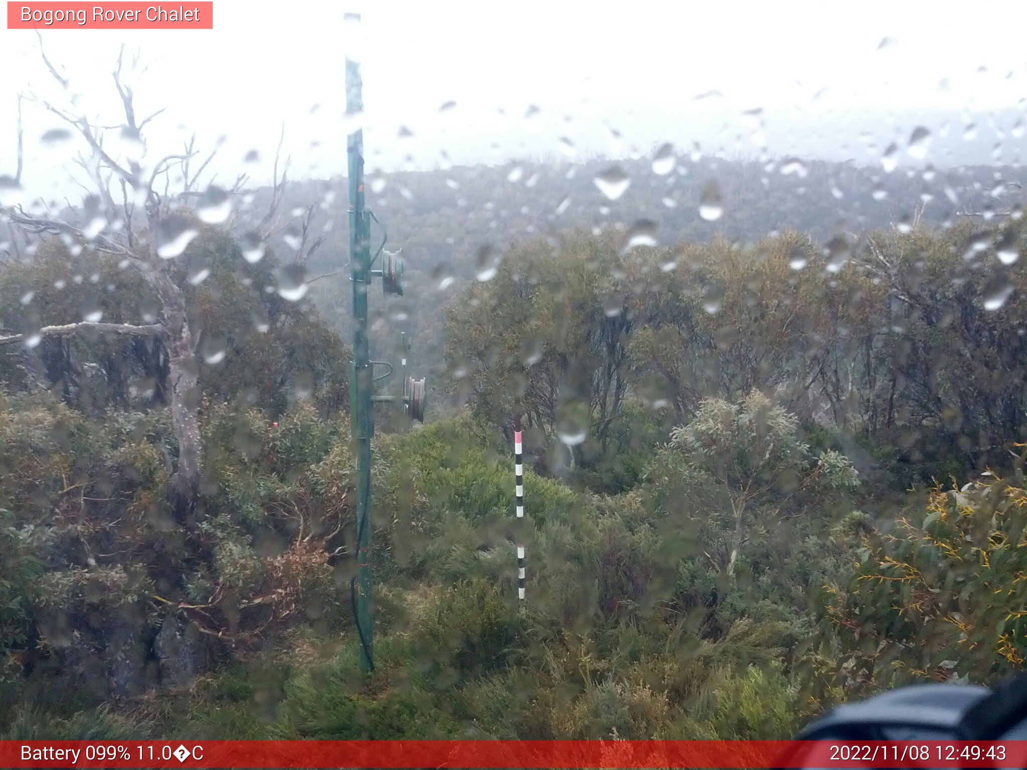 Bogong Web Cam 12:49pm Tuesday 8th of November 2022