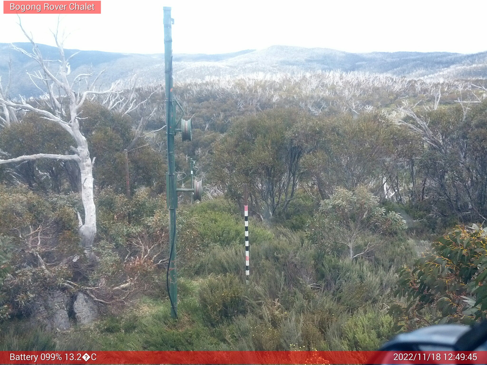 Bogong Web Cam 12:49pm Friday 18th of November 2022