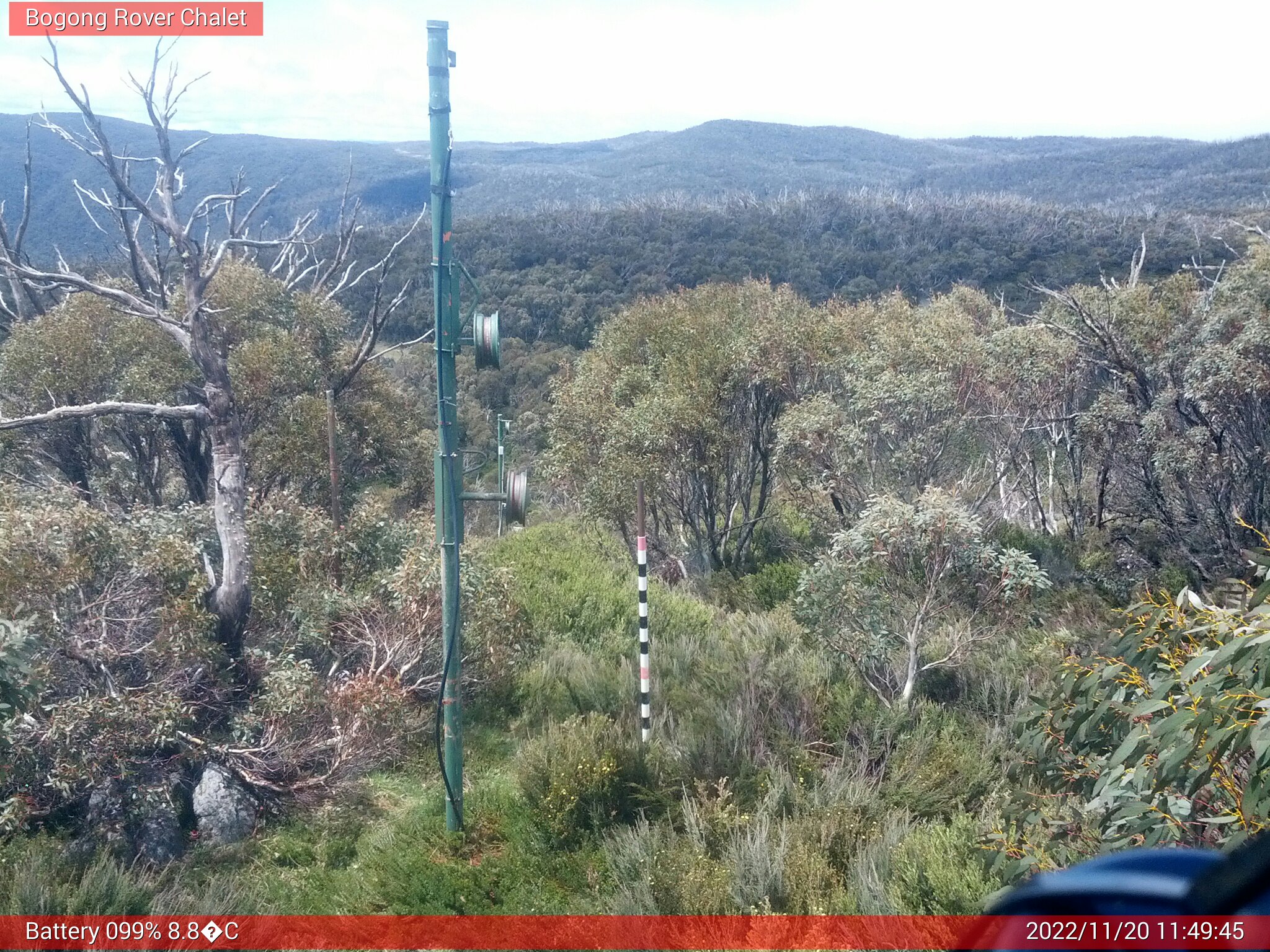 Bogong Web Cam 11:49am Sunday 20th of November 2022