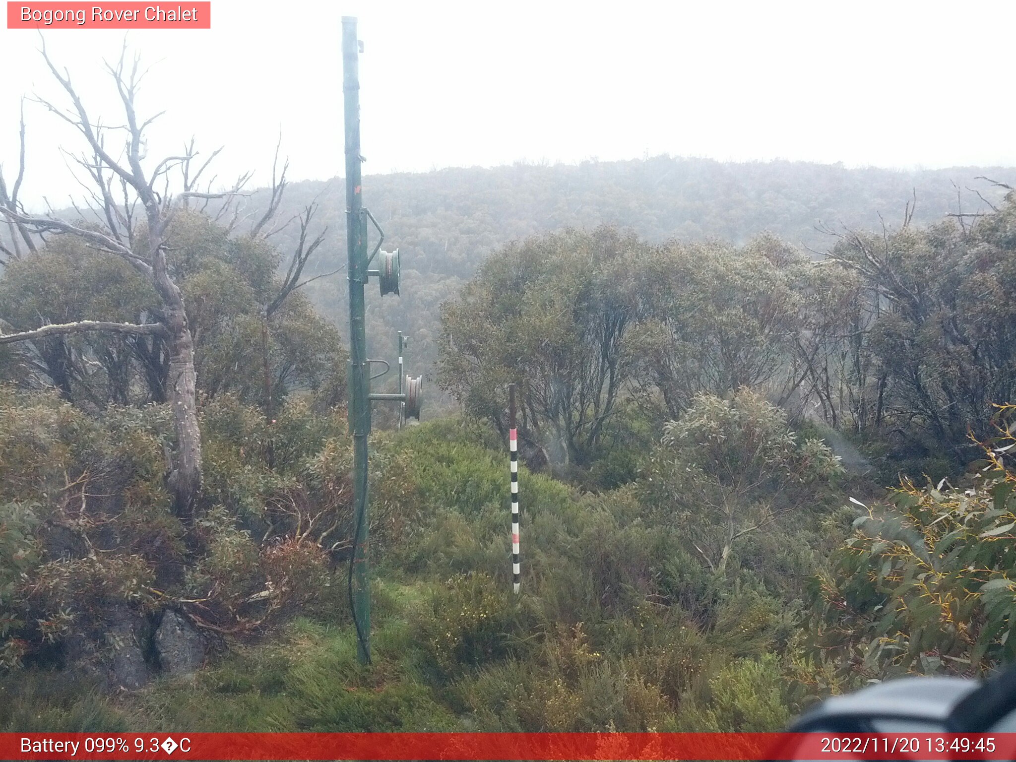 Bogong Web Cam 1:49pm Sunday 20th of November 2022