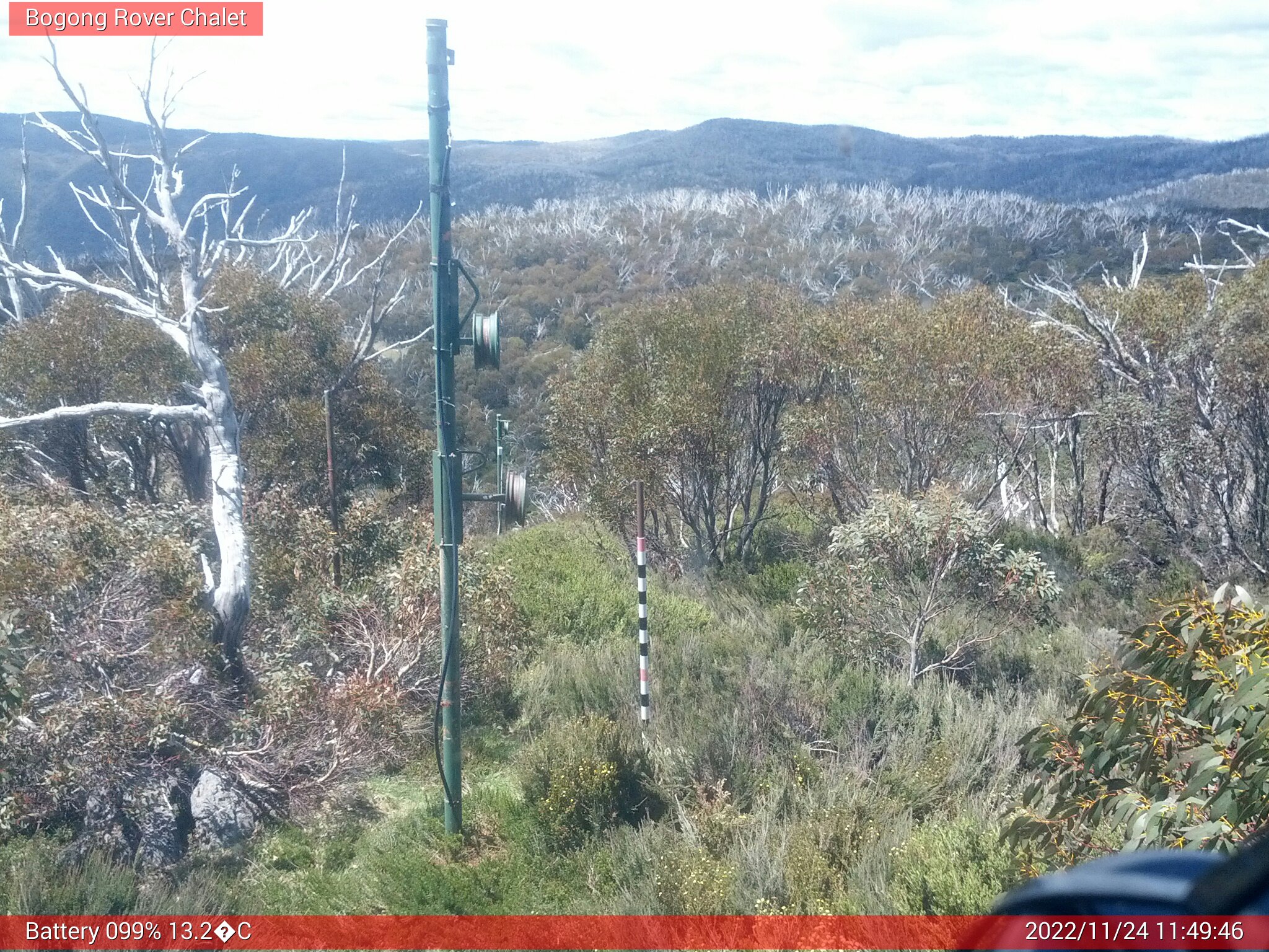 Bogong Web Cam 11:49am Thursday 24th of November 2022