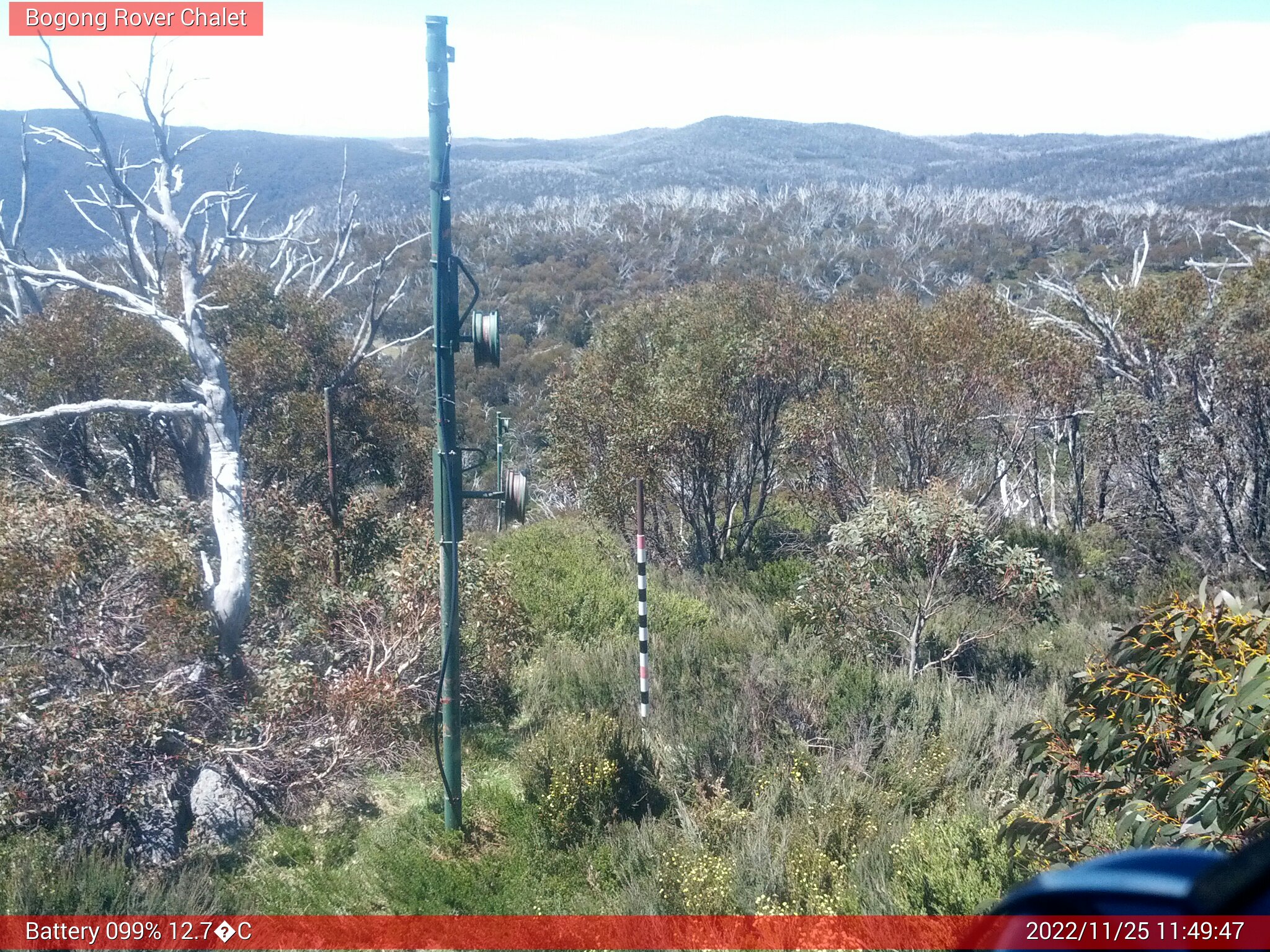 Bogong Web Cam 11:49am Friday 25th of November 2022