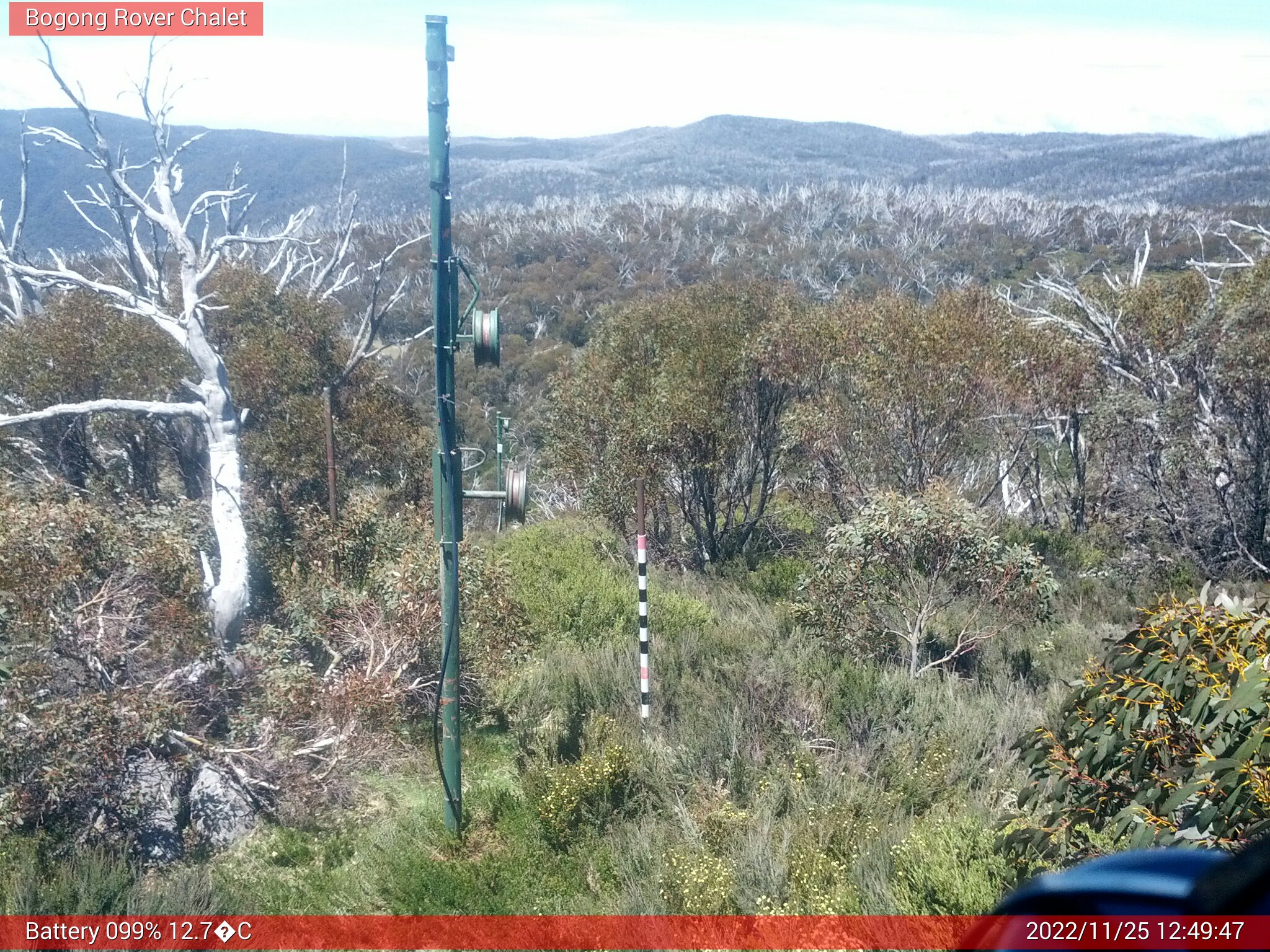 Bogong Web Cam 12:49pm Friday 25th of November 2022