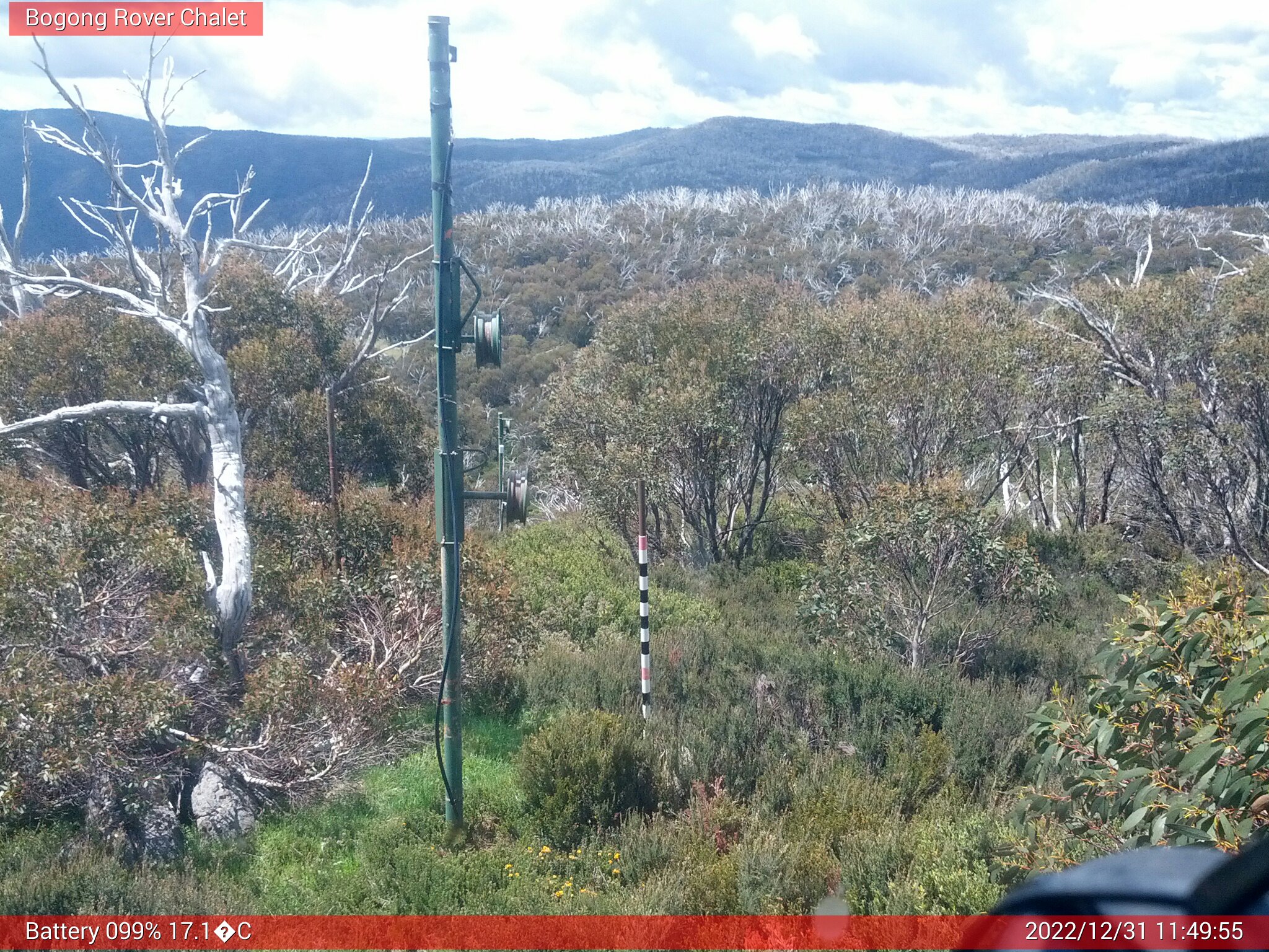 Bogong Web Cam 11:49am Saturday 31st of December 2022