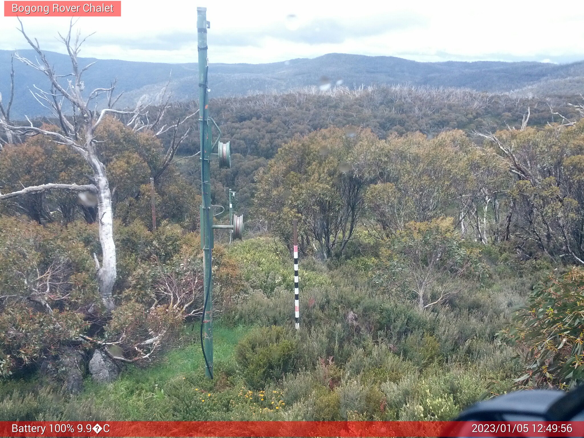 Bogong Web Cam 12:49pm Thursday 5th of January 2023