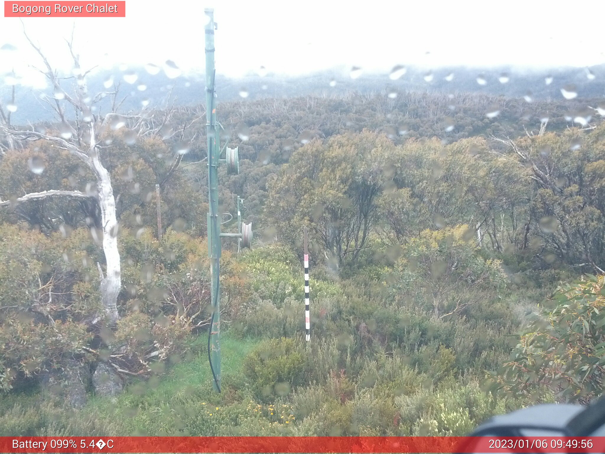 Bogong Web Cam 9:49am Friday 6th of January 2023