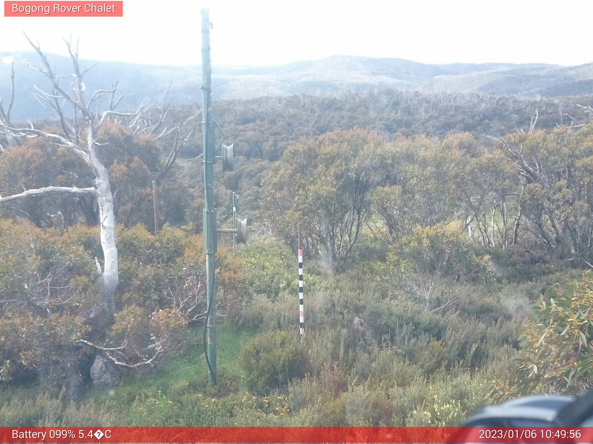 Bogong Web Cam 10:49am Friday 6th of January 2023