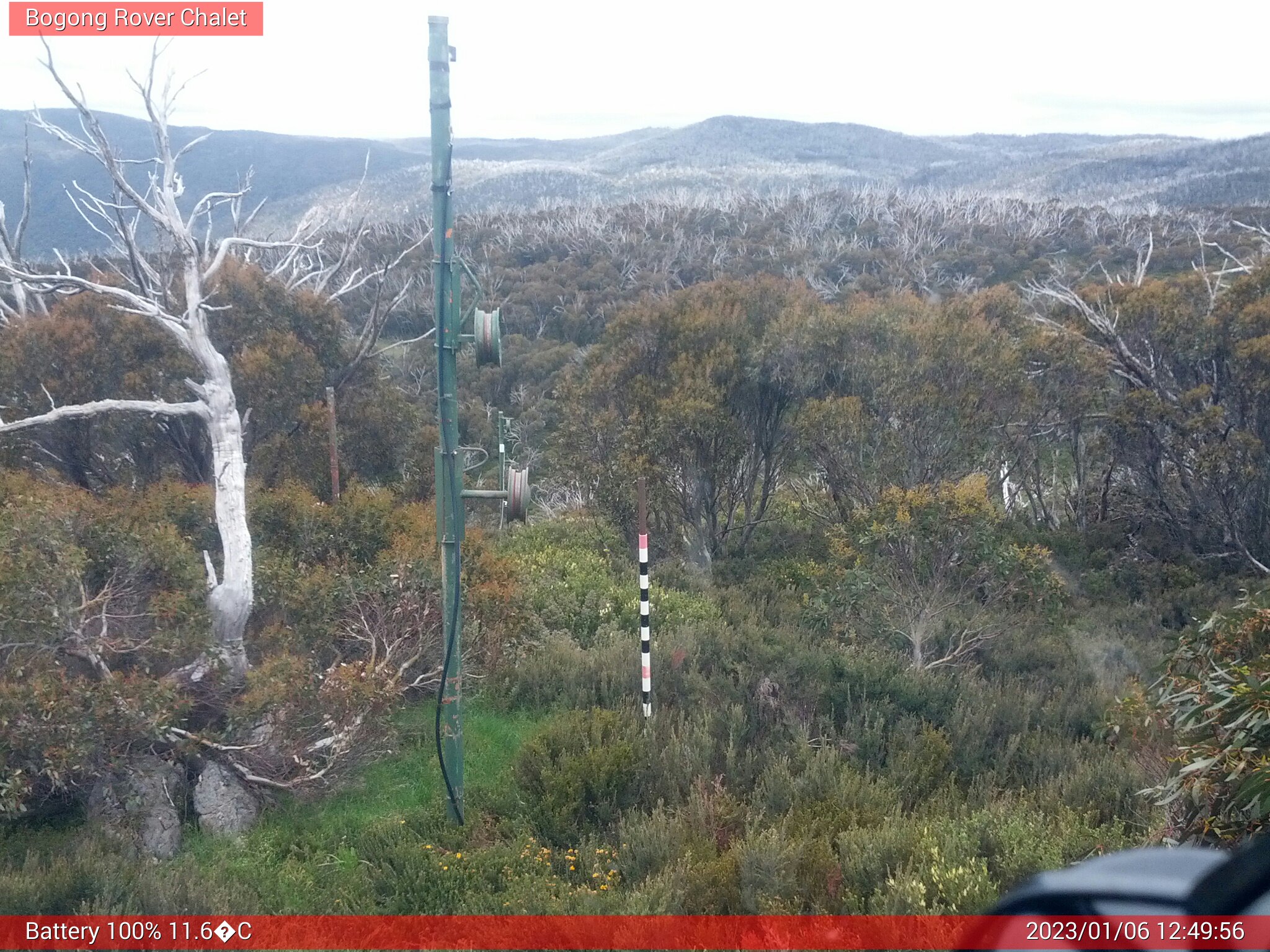 Bogong Web Cam 12:49pm Friday 6th of January 2023