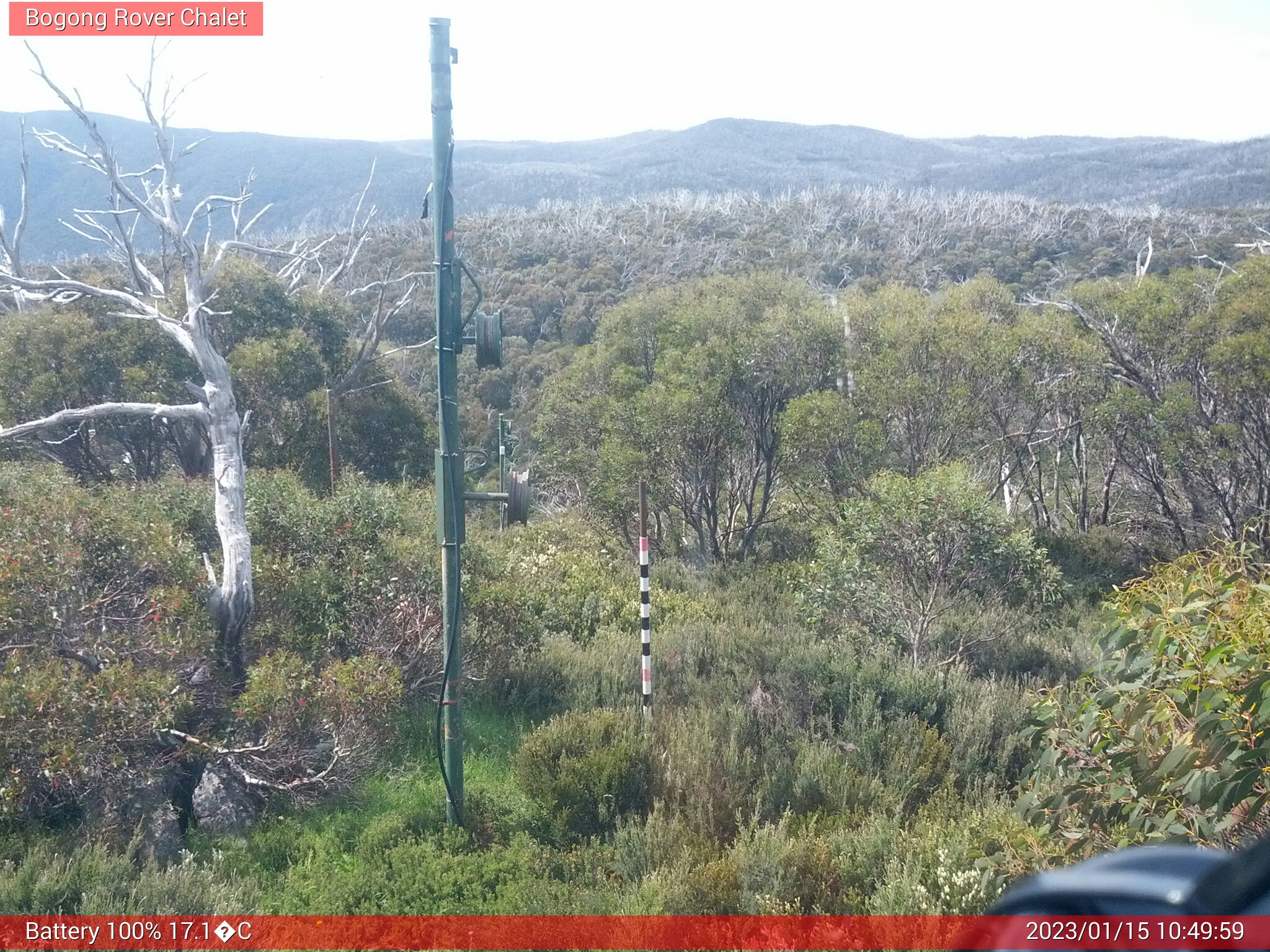 Bogong Web Cam 10:49am Sunday 15th of January 2023