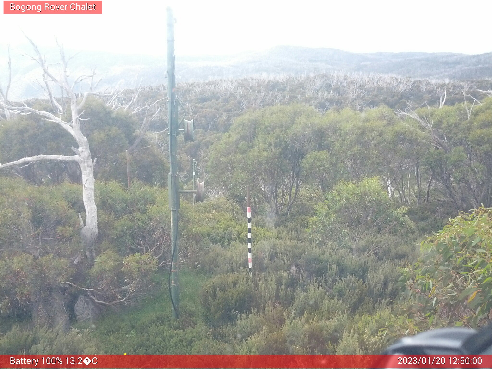 Bogong Web Cam 12:49pm Friday 20th of January 2023