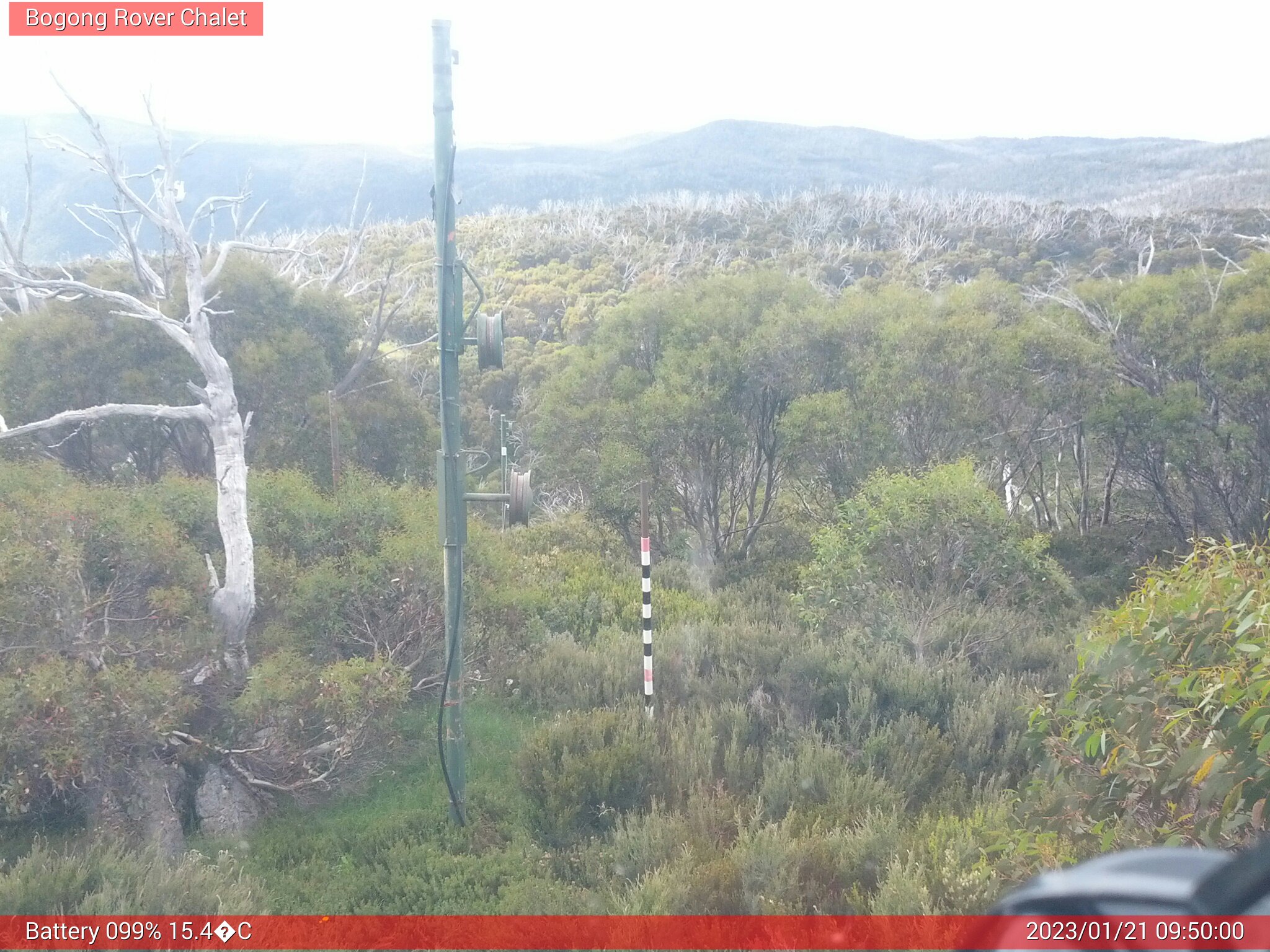 Bogong Web Cam 9:50am Saturday 21st of January 2023