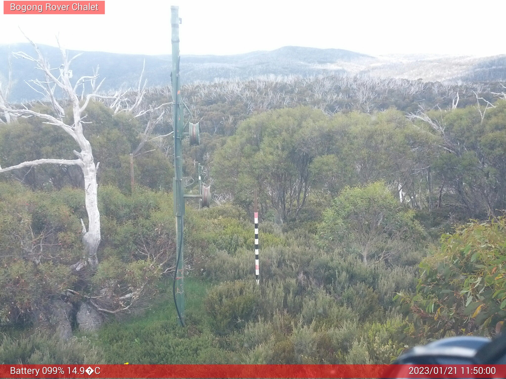 Bogong Web Cam 11:50am Saturday 21st of January 2023