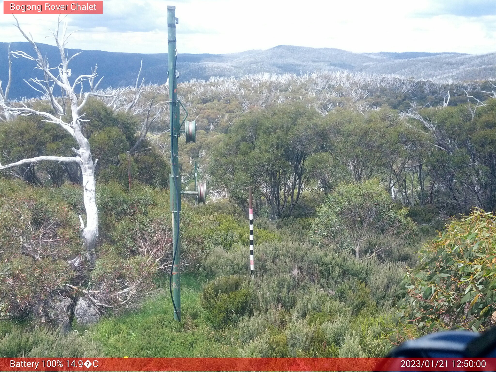 Bogong Web Cam 12:49pm Saturday 21st of January 2023