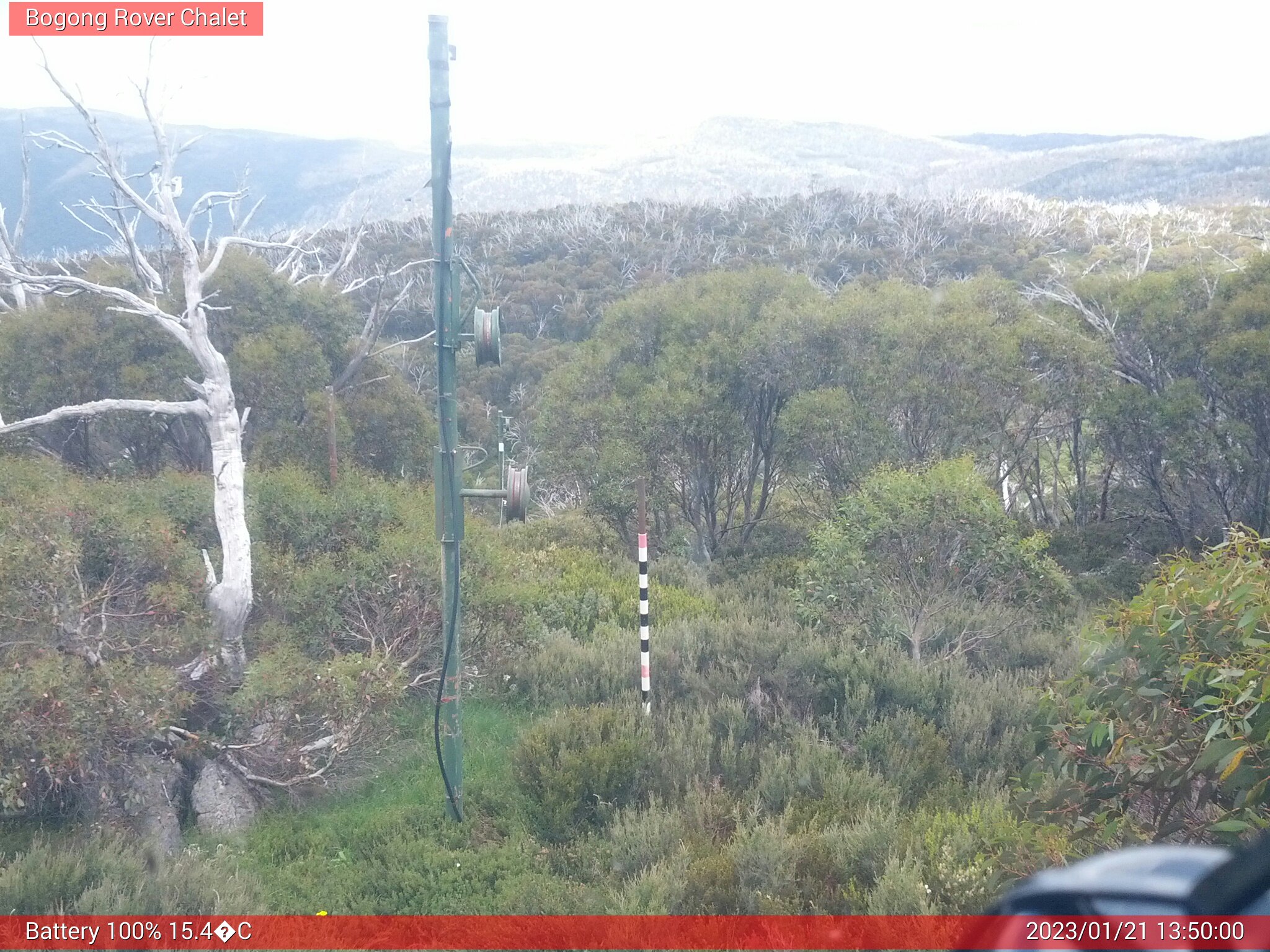 Bogong Web Cam 1:50pm Saturday 21st of January 2023