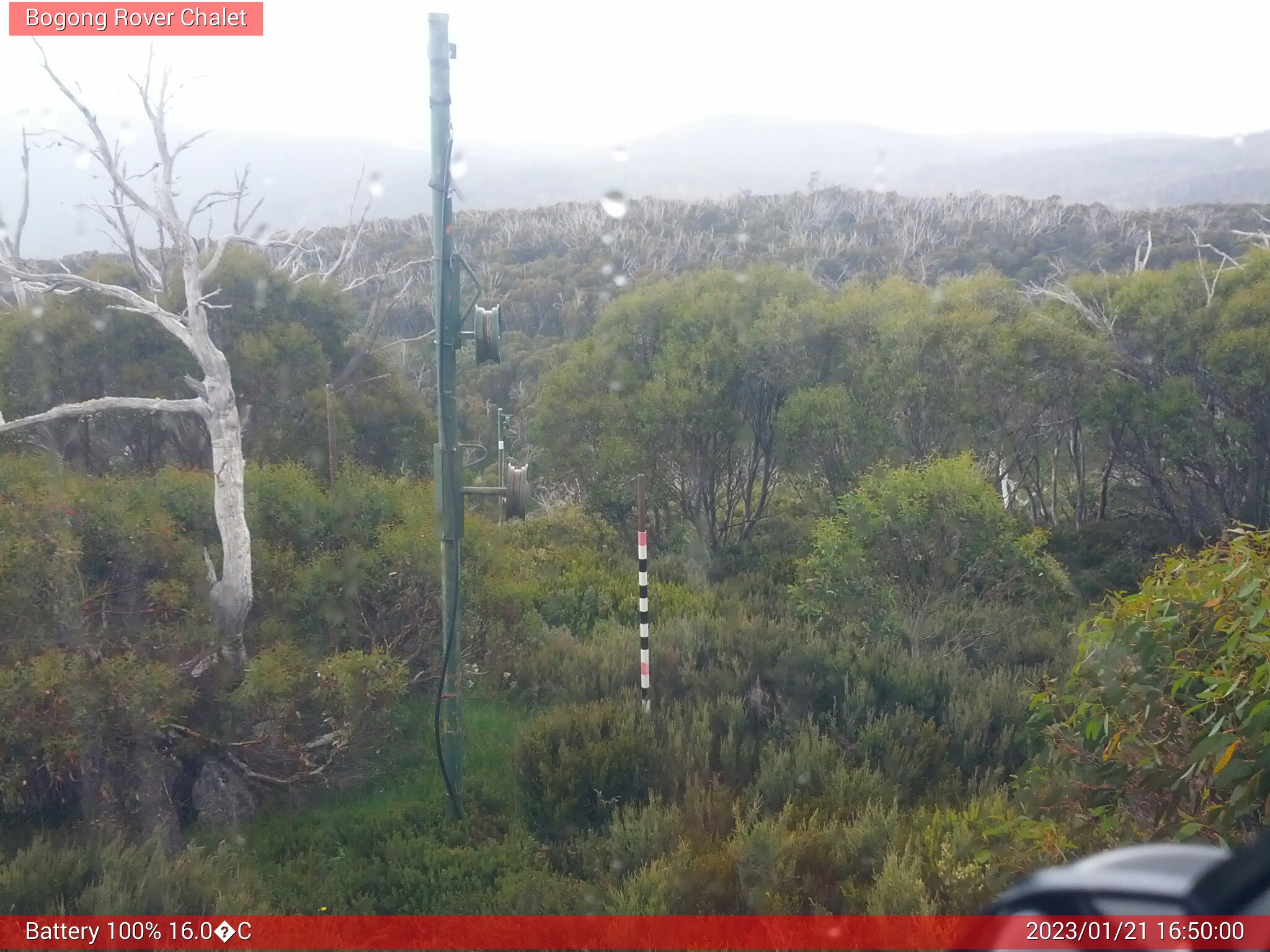 Bogong Web Cam 4:50pm Saturday 21st of January 2023