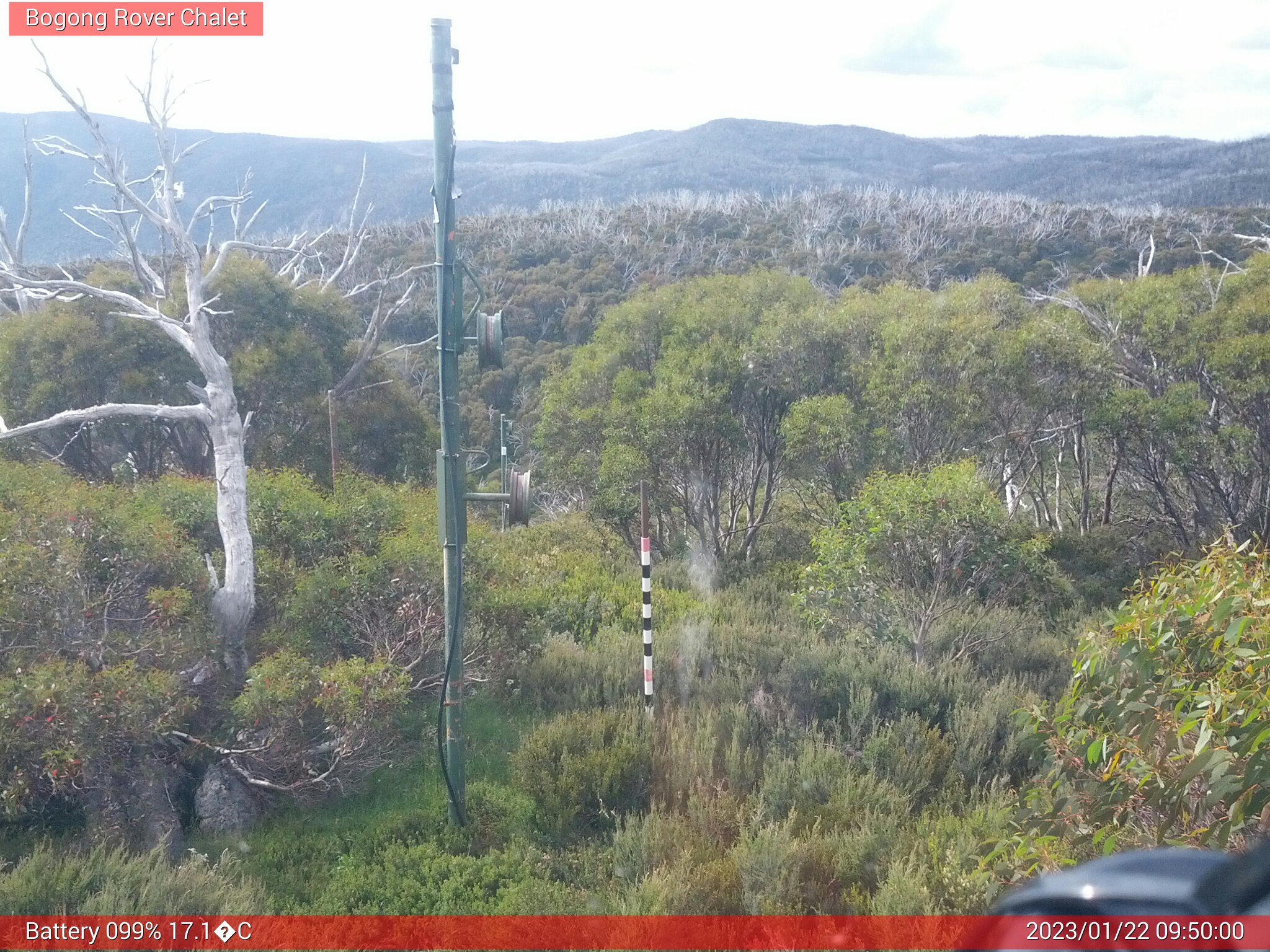 Bogong Web Cam 9:50am Sunday 22nd of January 2023