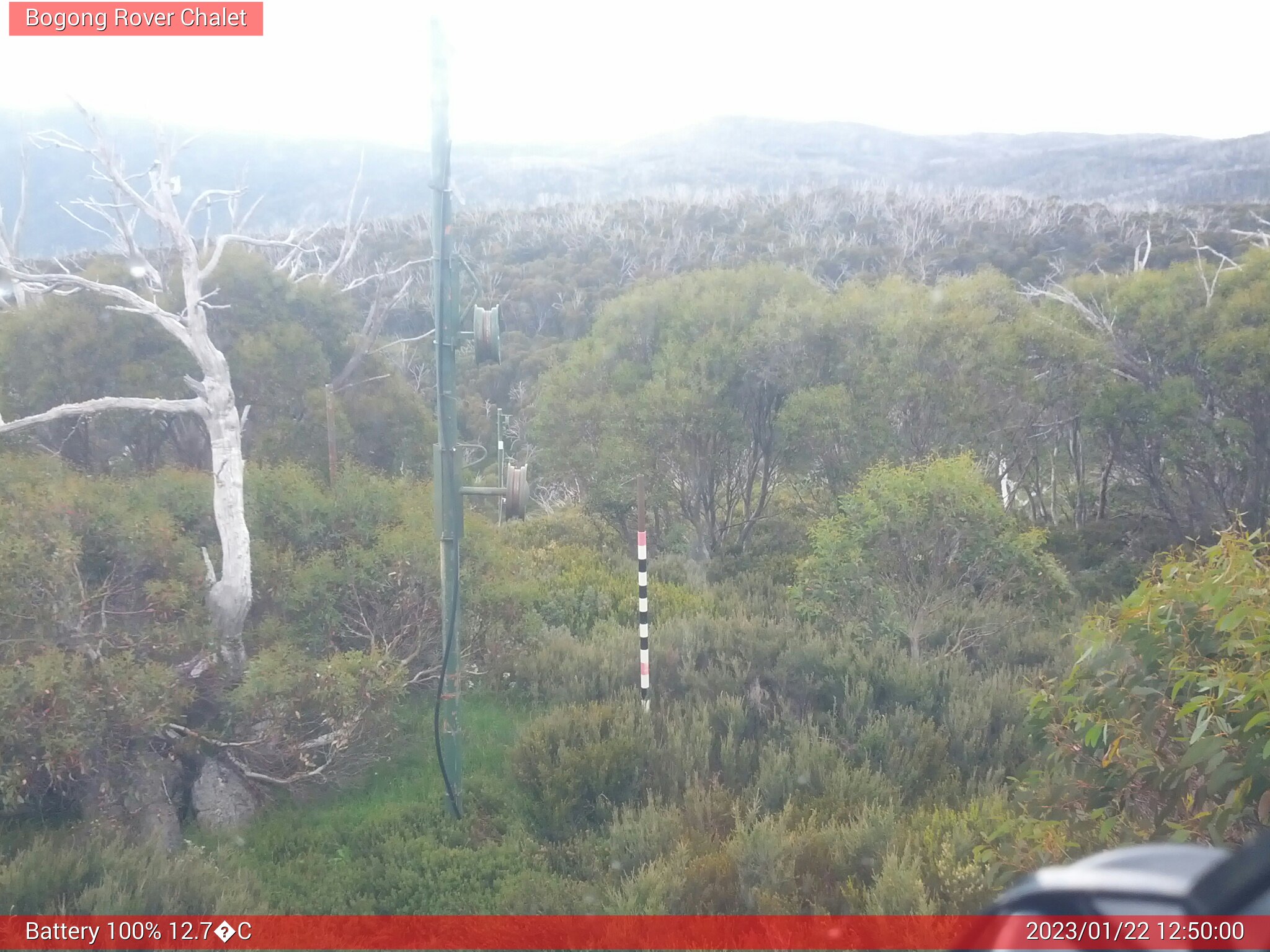 Bogong Web Cam 12:50pm Sunday 22nd of January 2023