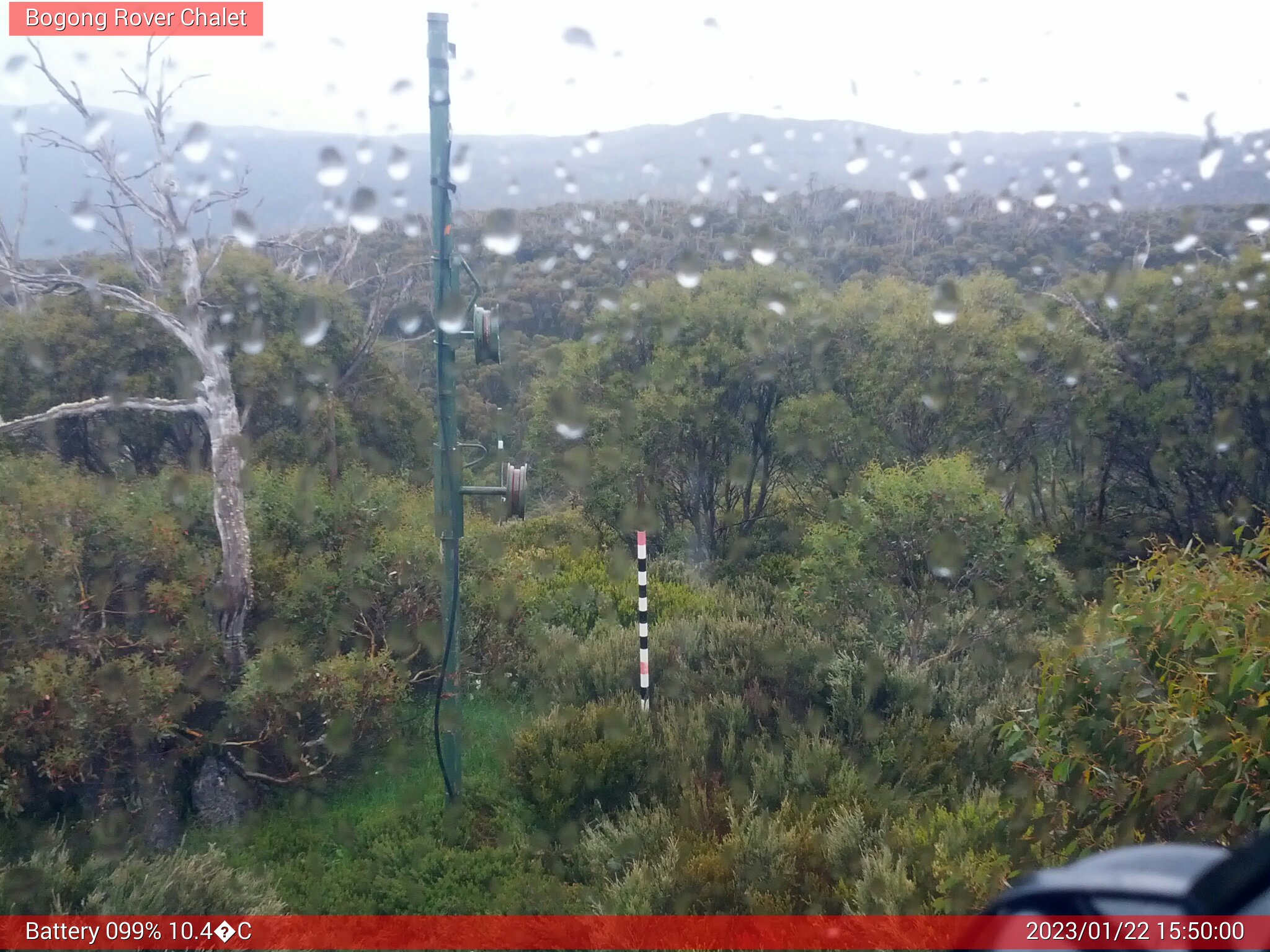 Bogong Web Cam 3:50pm Sunday 22nd of January 2023