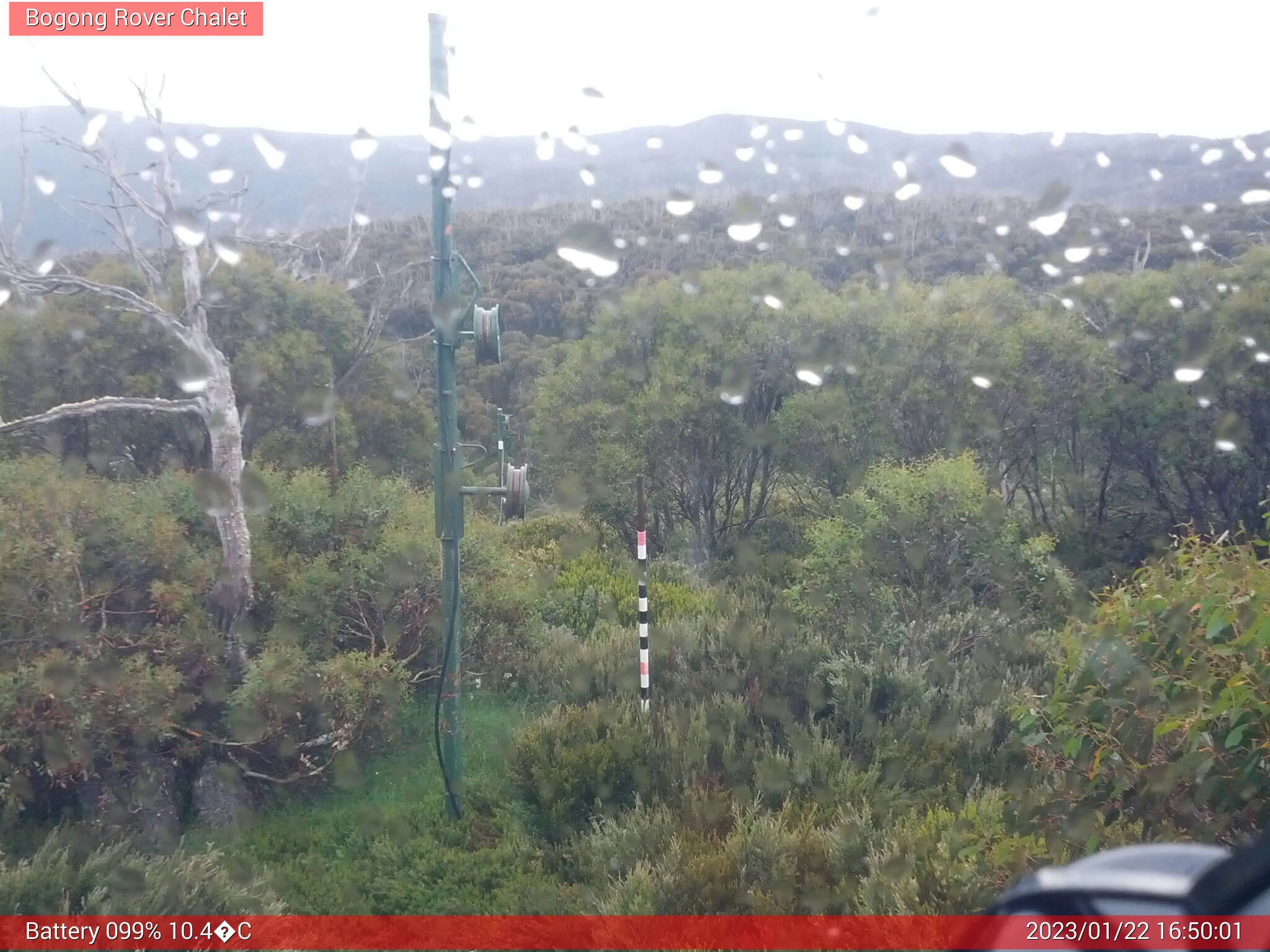 Bogong Web Cam 4:50pm Sunday 22nd of January 2023