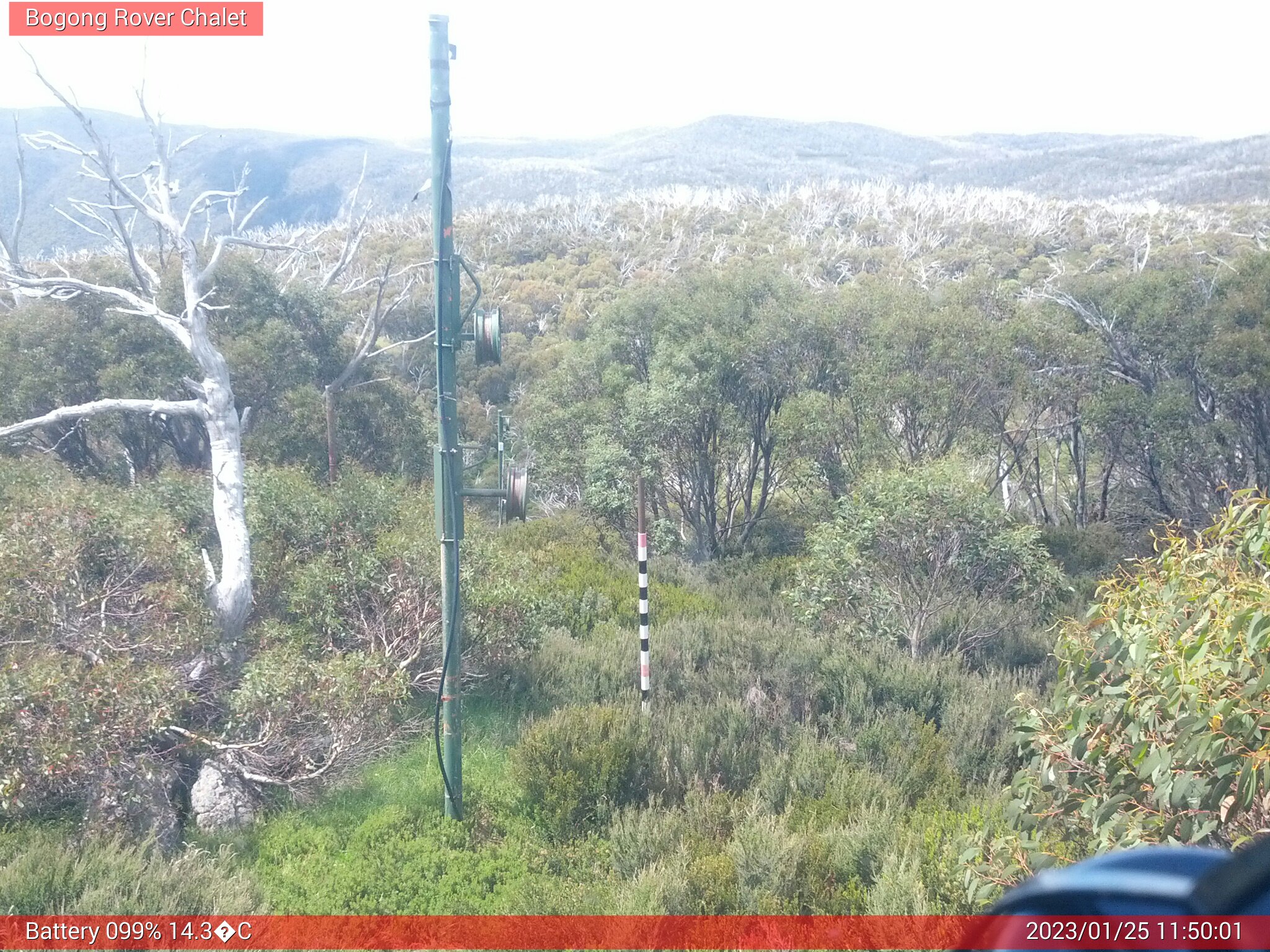 Bogong Web Cam 11:50am Wednesday 25th of January 2023