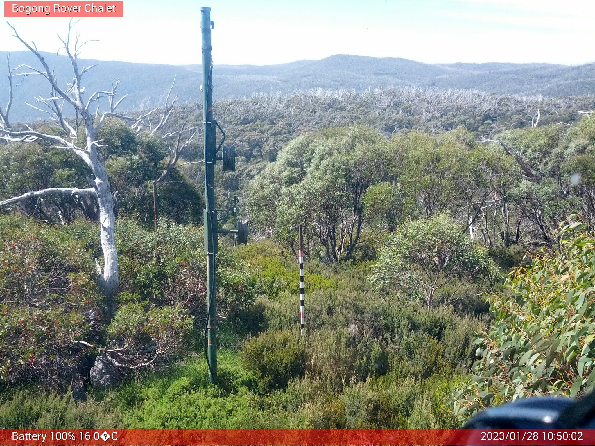 Bogong Web Cam 10:50am Saturday 28th of January 2023