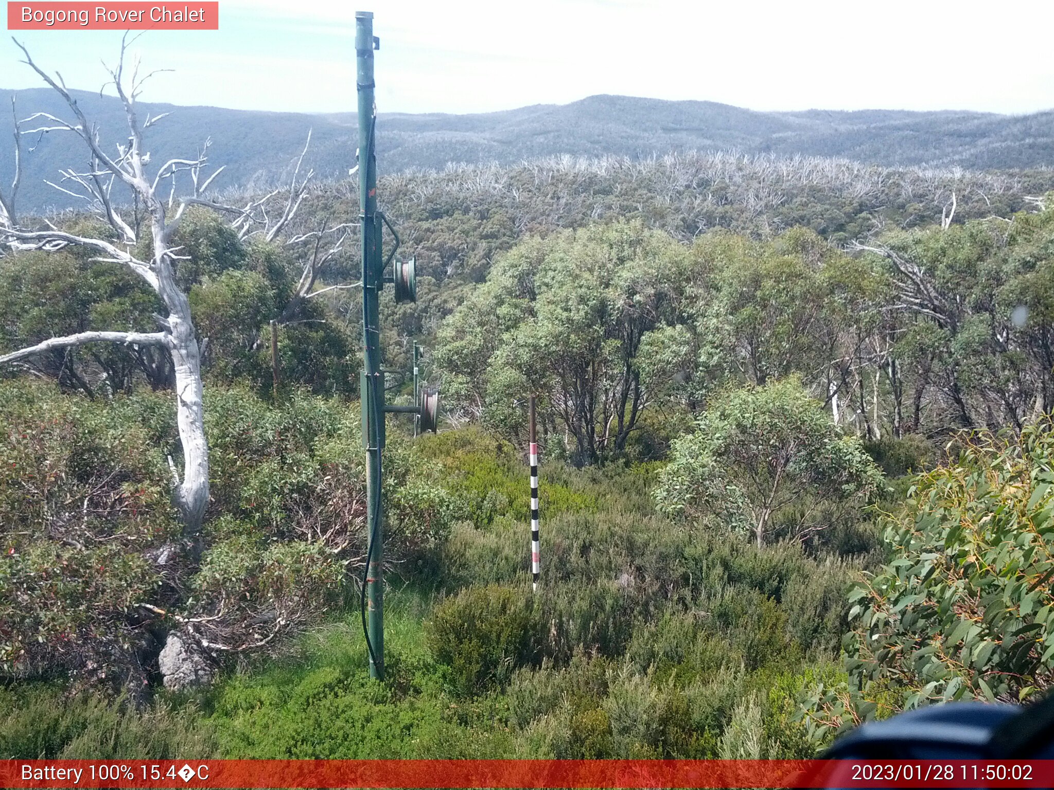 Bogong Web Cam 11:50am Saturday 28th of January 2023