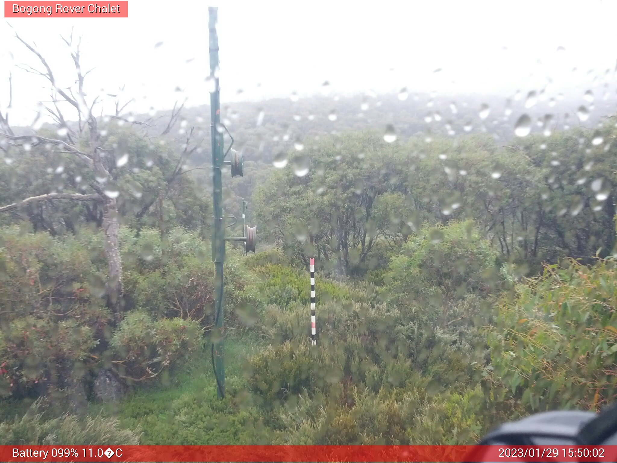 Bogong Web Cam 3:50pm Sunday 29th of January 2023