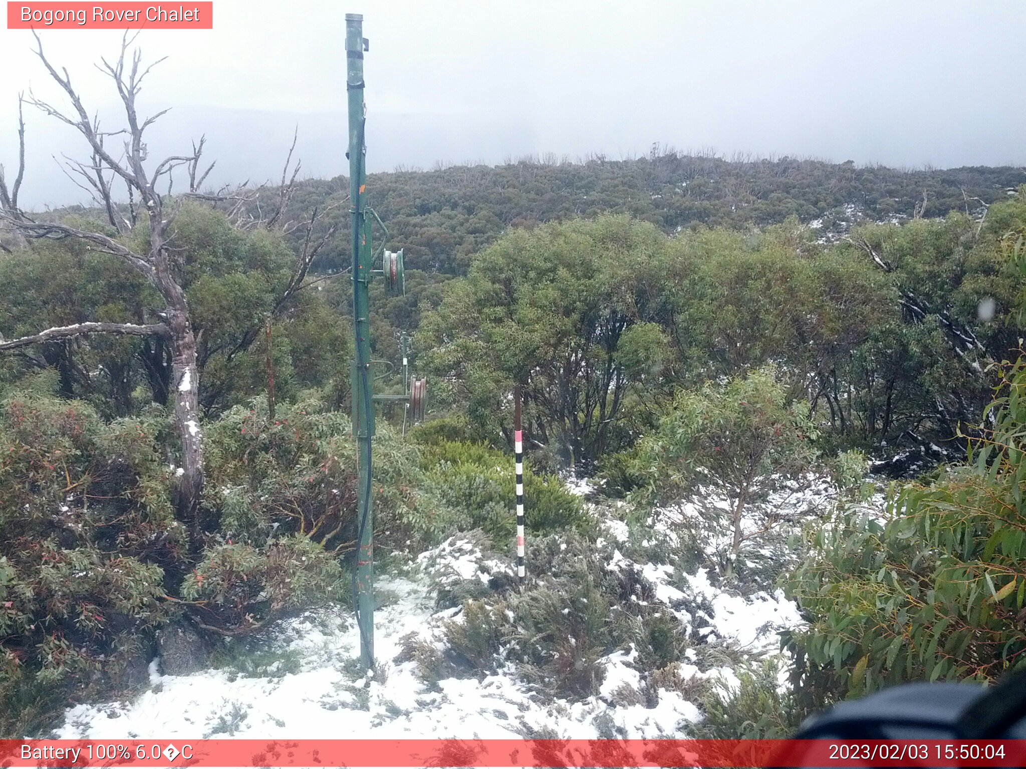 Bogong Web Cam 3:50pm Friday 3rd of February 2023