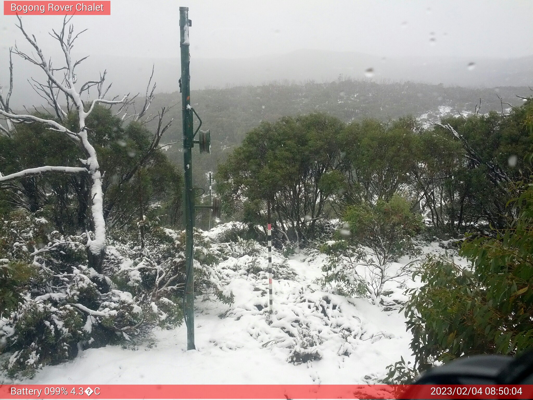 Bogong Web Cam 8:50am Saturday 4th of February 2023