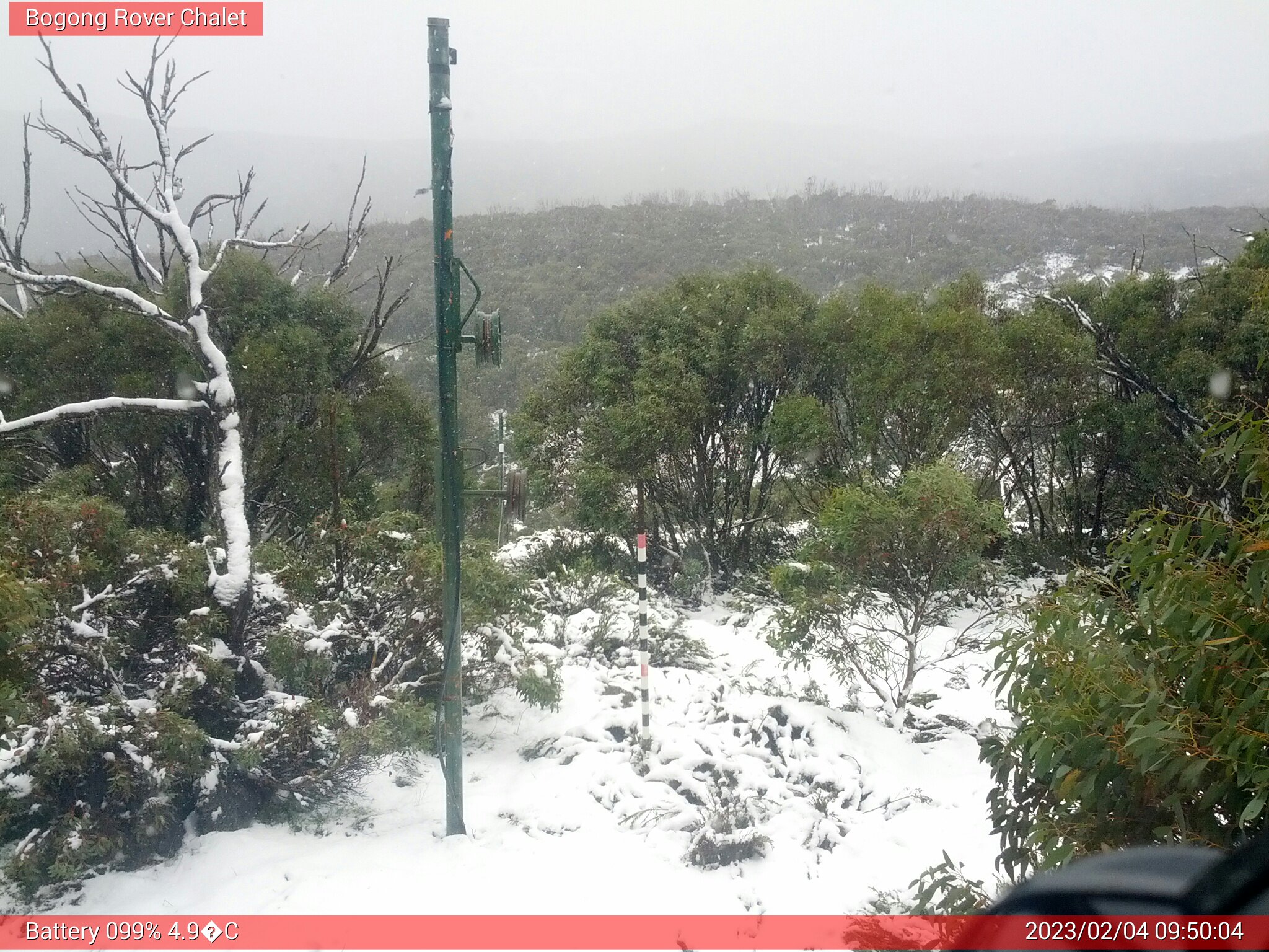 Bogong Web Cam 9:50am Saturday 4th of February 2023