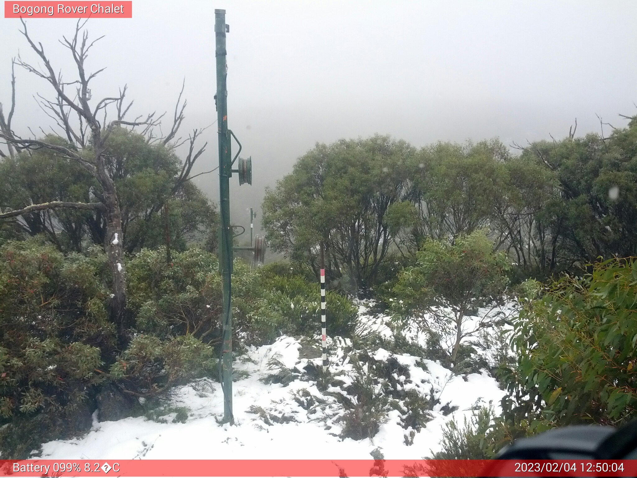 Bogong Web Cam 12:50pm Saturday 4th of February 2023