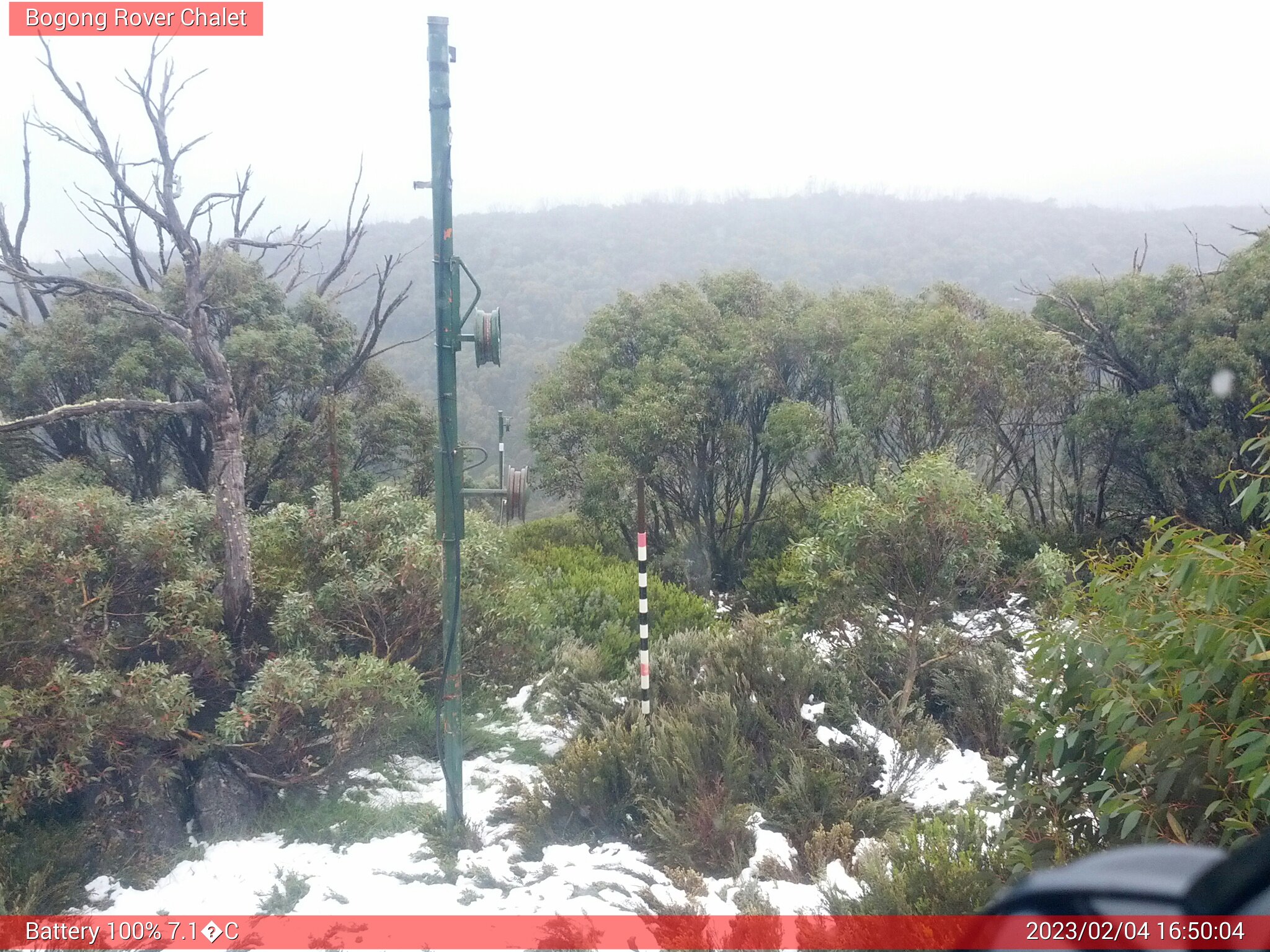 Bogong Web Cam 4:50pm Saturday 4th of February 2023