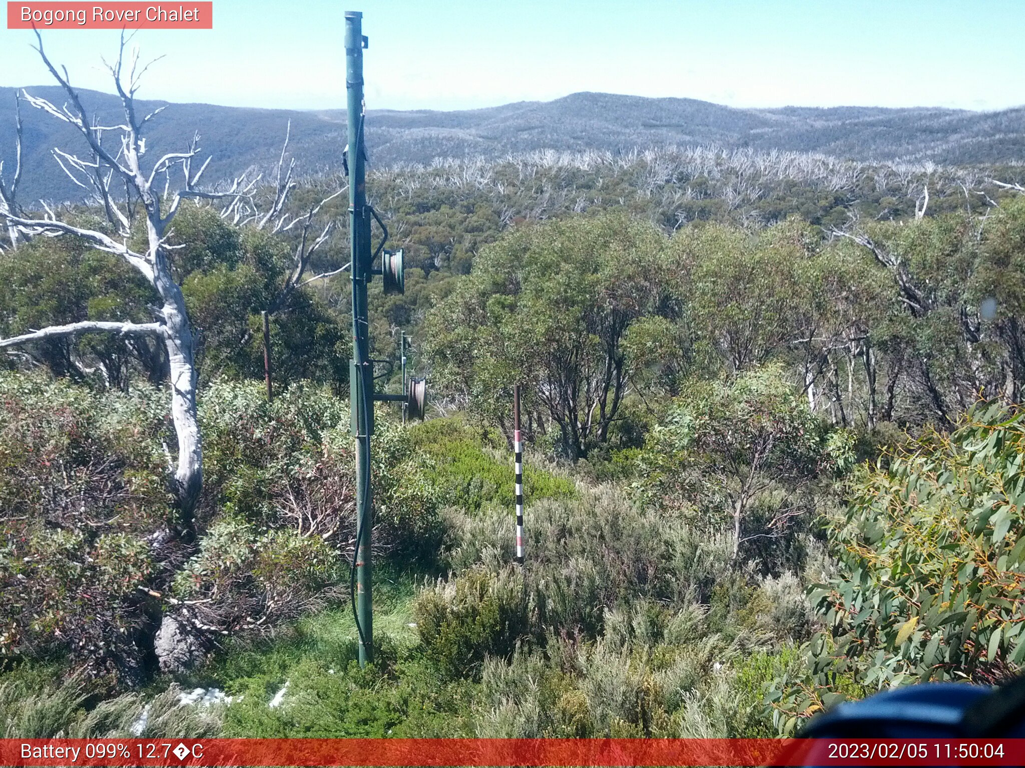 Bogong Web Cam 11:50am Sunday 5th of February 2023