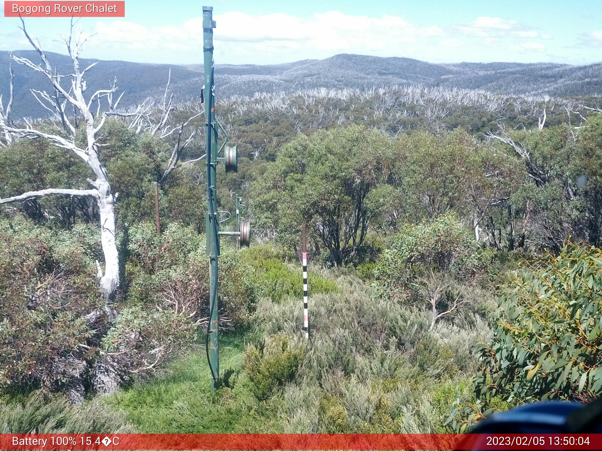 Bogong Web Cam 1:50pm Sunday 5th of February 2023