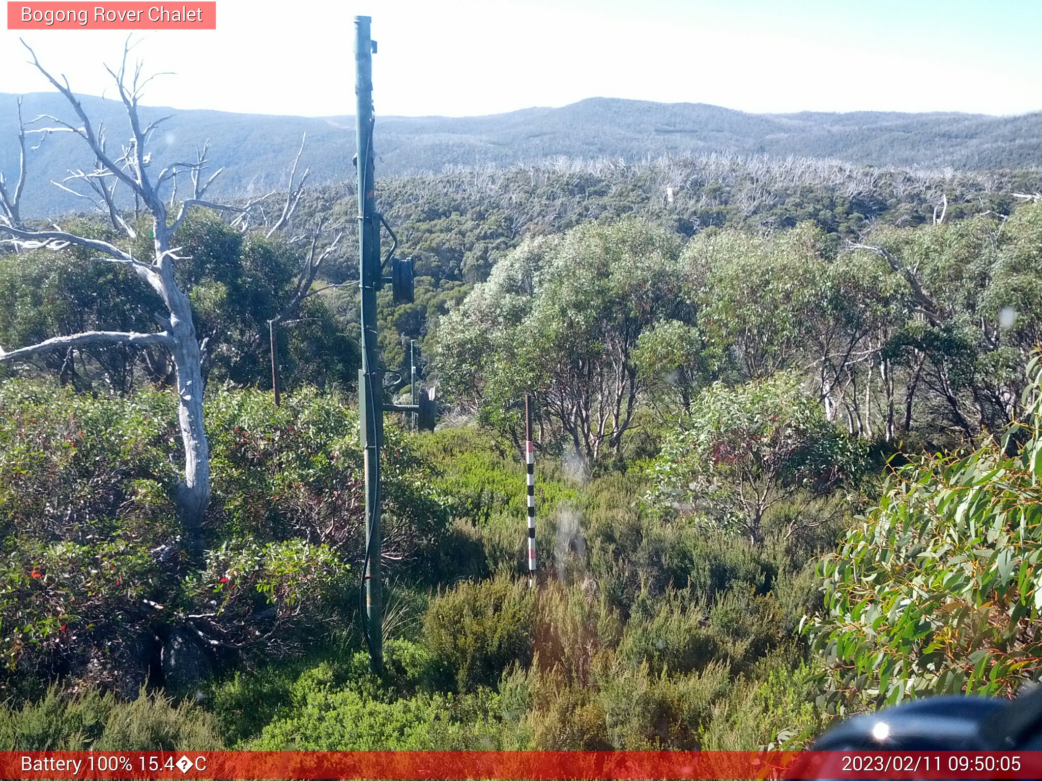 Bogong Web Cam 9:50am Saturday 11th of February 2023