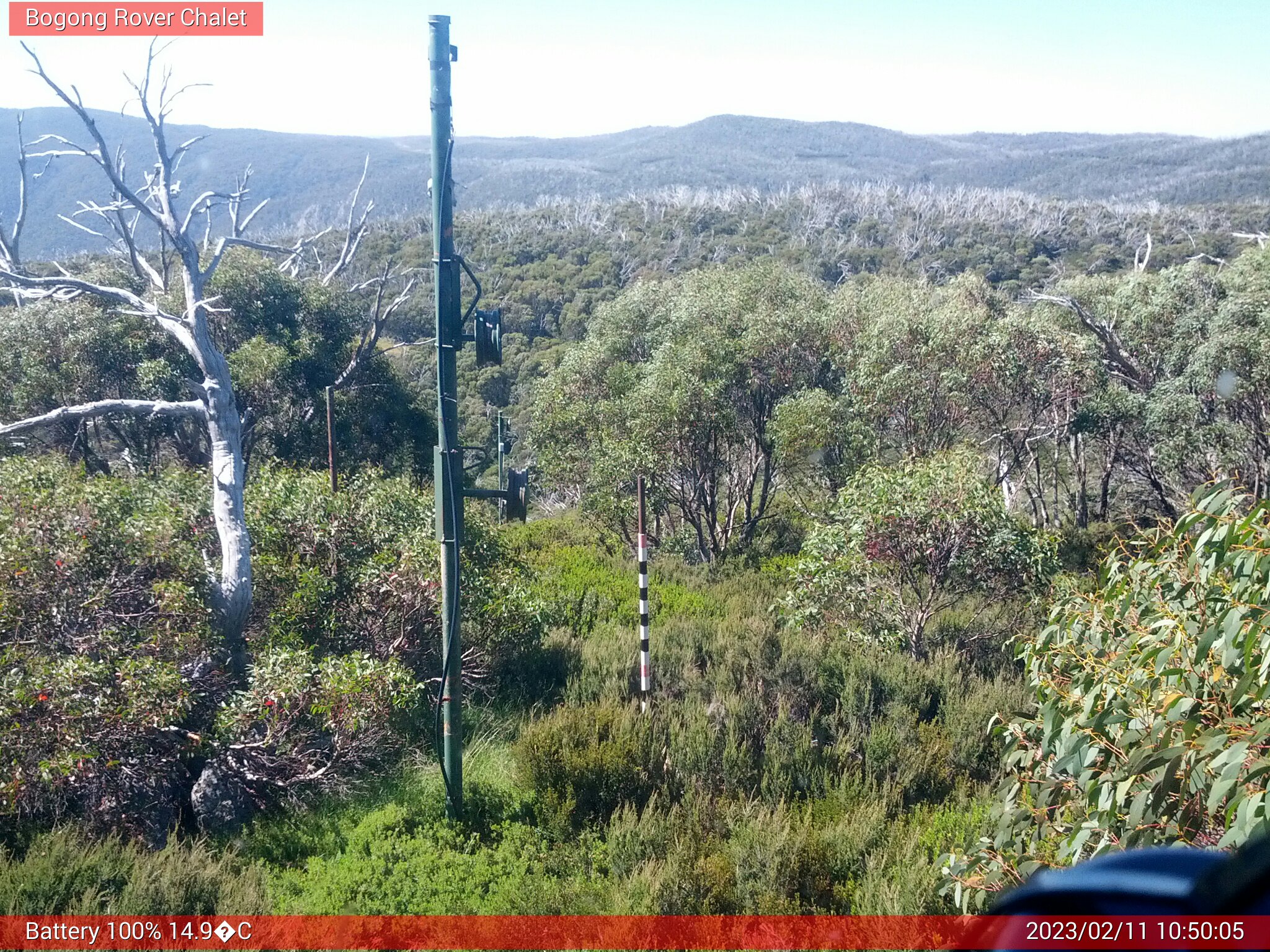 Bogong Web Cam 10:50am Saturday 11th of February 2023