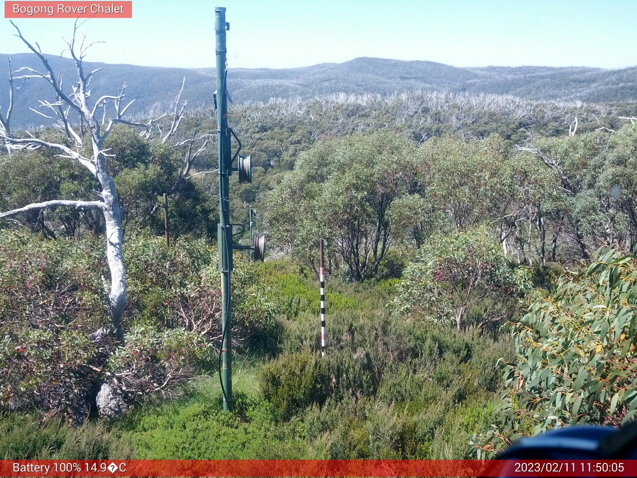 Bogong Web Cam 11:50am Saturday 11th of February 2023