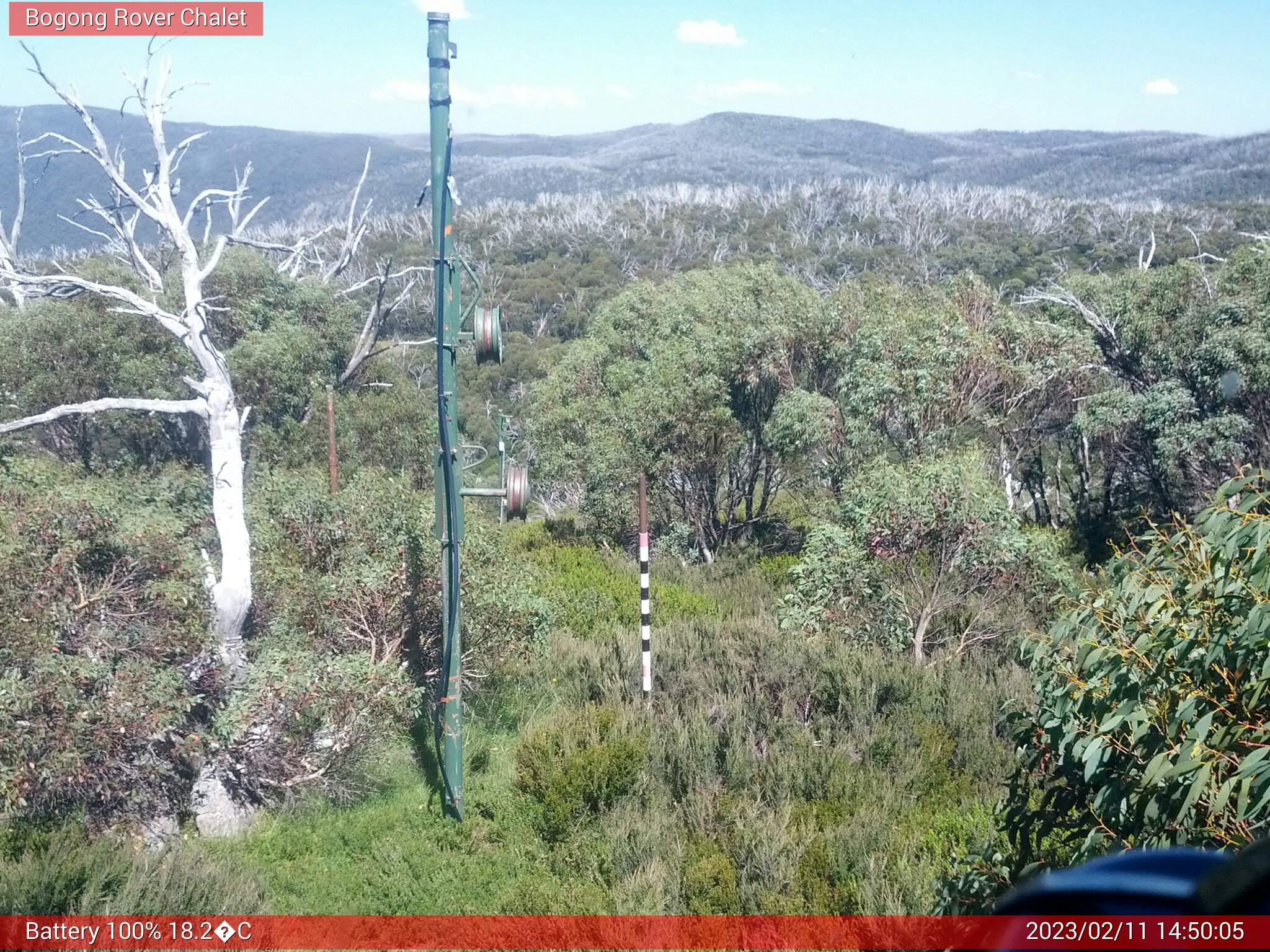 Bogong Web Cam 2:50pm Saturday 11th of February 2023