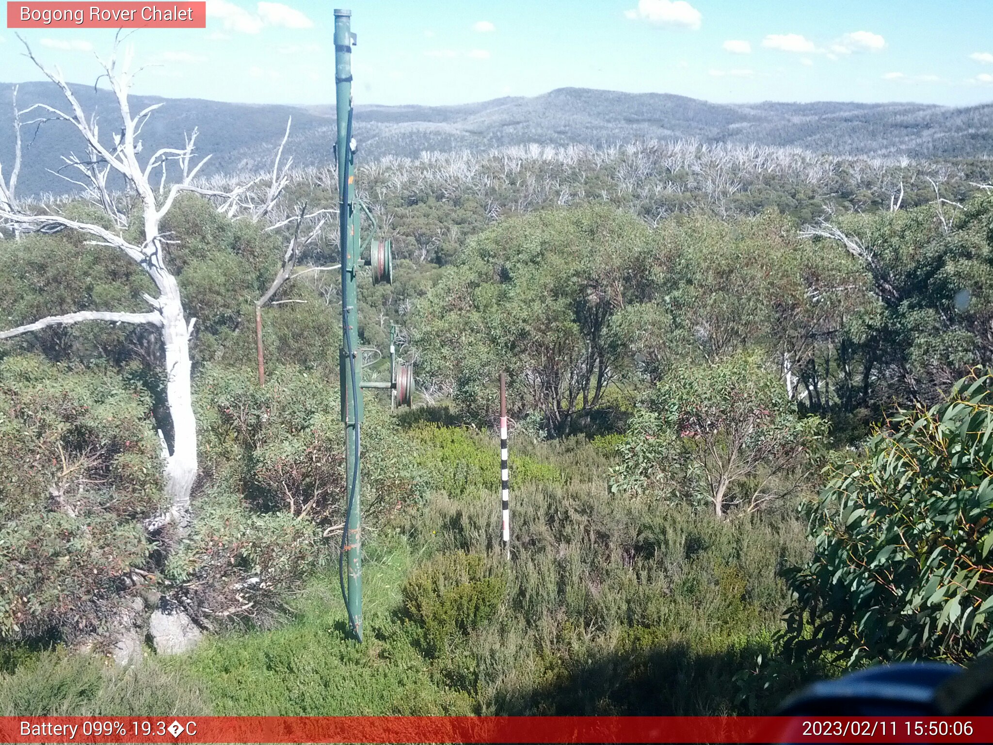 Bogong Web Cam 3:50pm Saturday 11th of February 2023