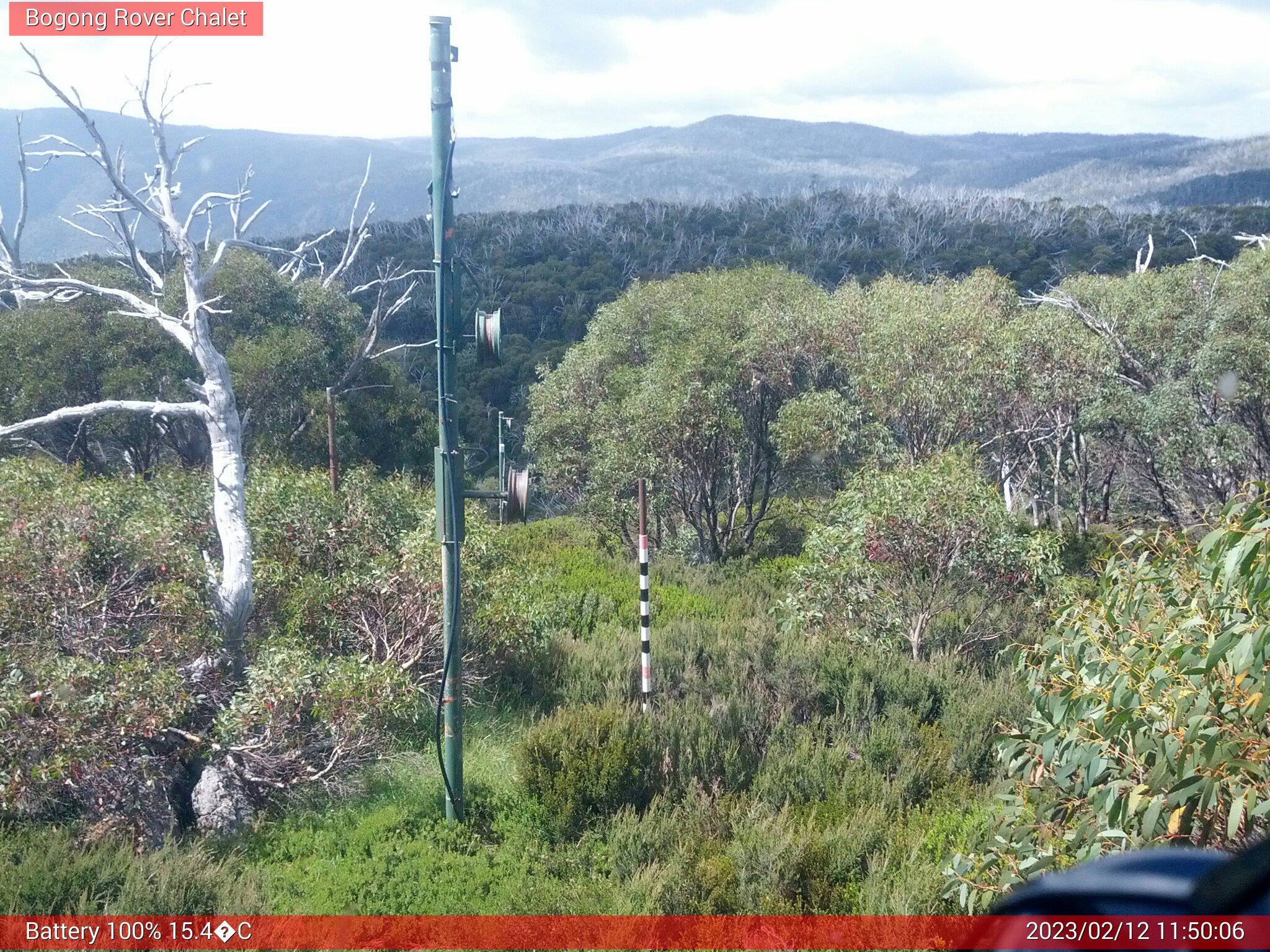 Bogong Web Cam 11:50am Sunday 12th of February 2023