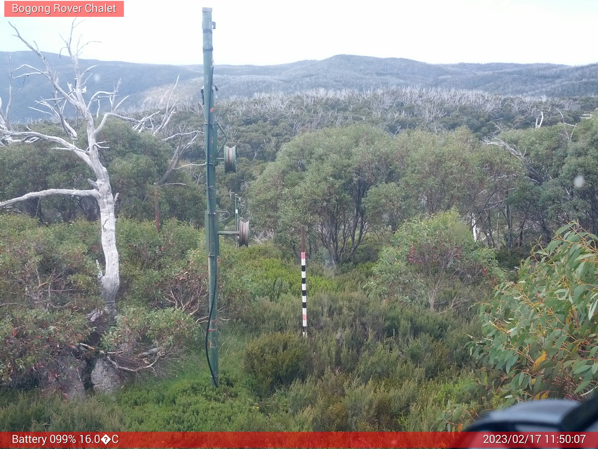 Bogong Web Cam 11:50am Friday 17th of February 2023