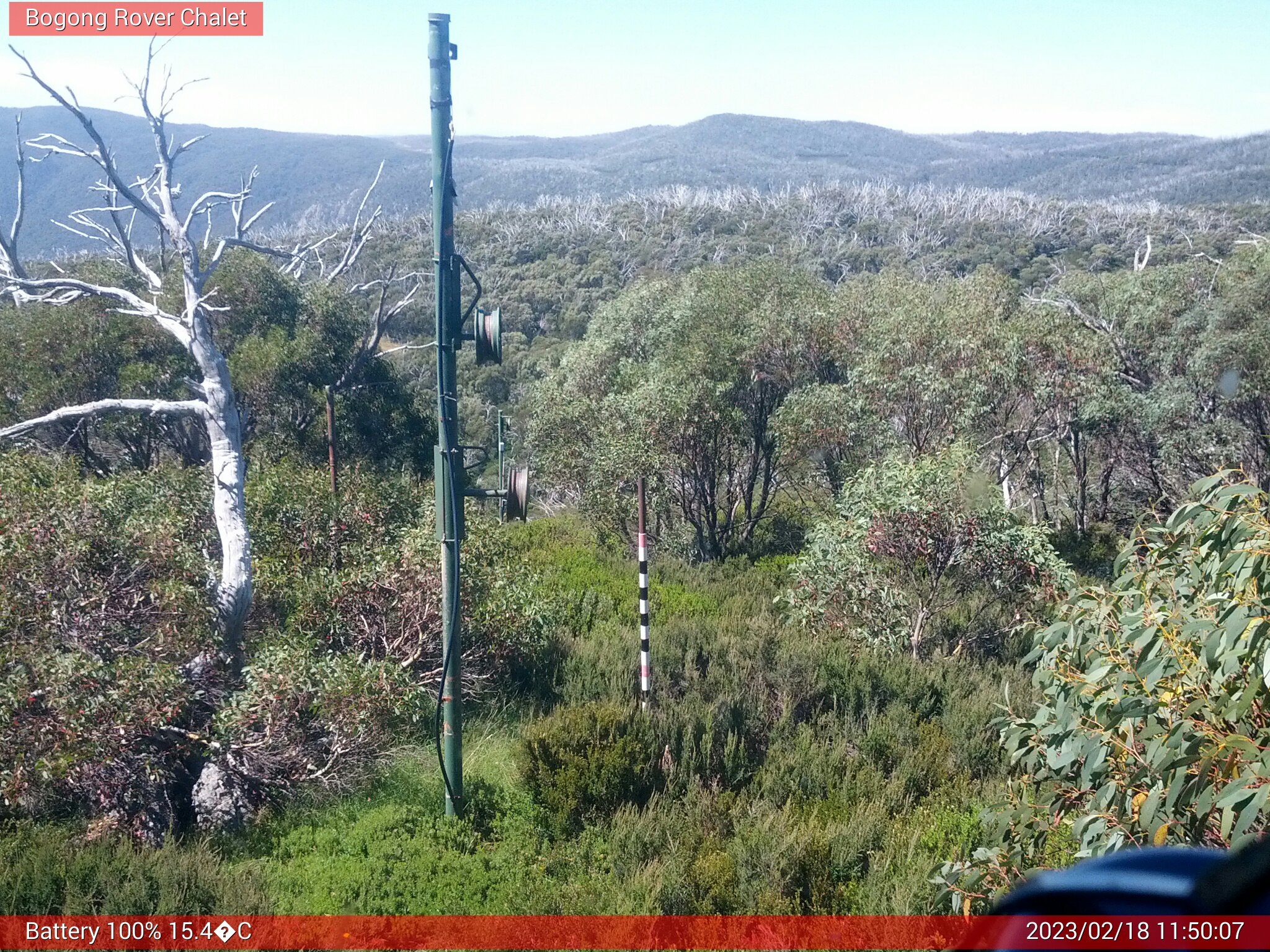 Bogong Web Cam 11:50am Saturday 18th of February 2023