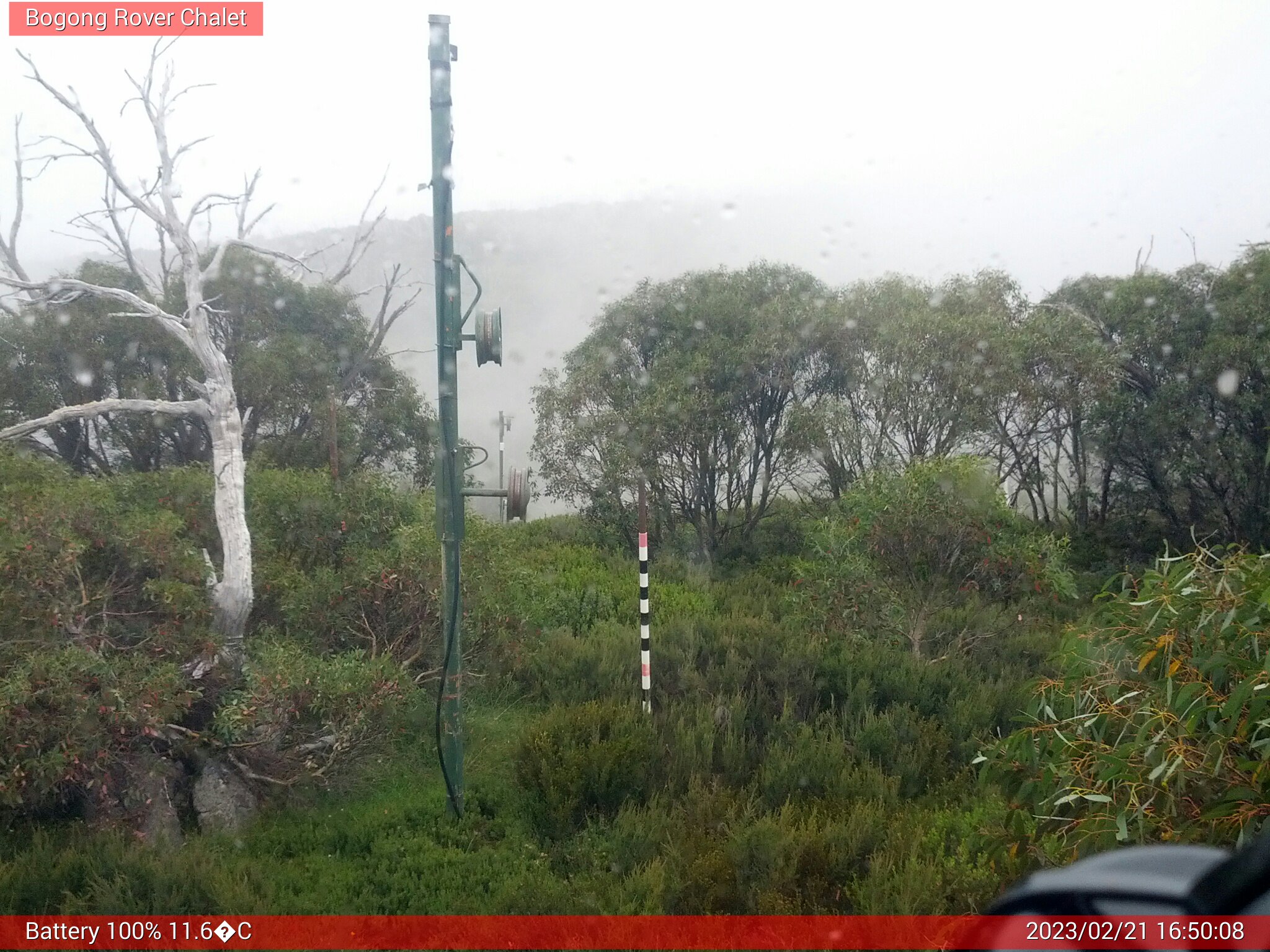 Bogong Web Cam 4:50pm Tuesday 21st of February 2023