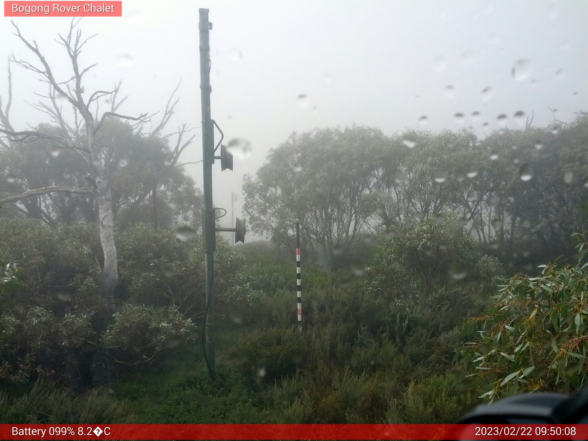 Bogong Web Cam 9:50am Wednesday 22nd of February 2023