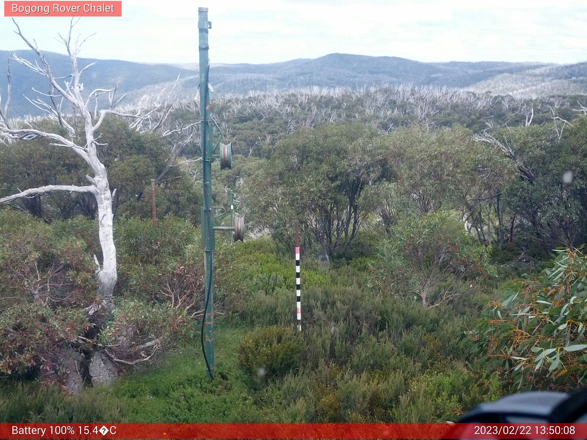 Bogong Web Cam 1:50pm Wednesday 22nd of February 2023