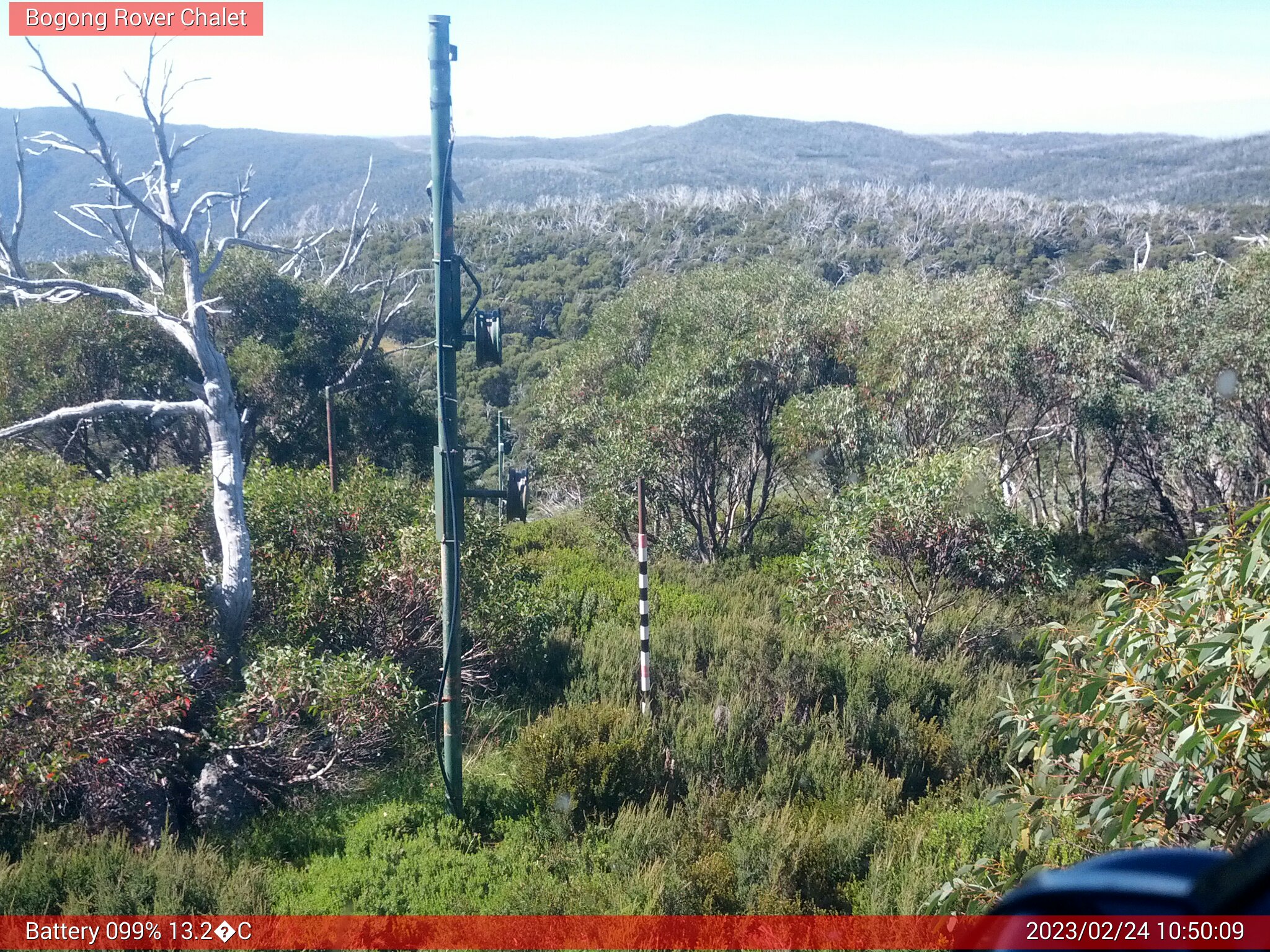 Bogong Web Cam 10:50am Friday 24th of February 2023