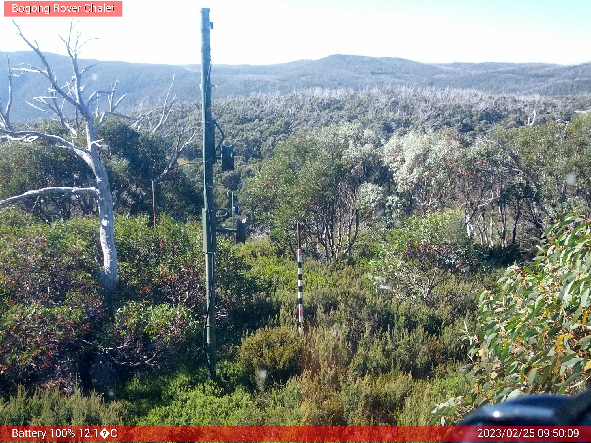 Bogong Web Cam 9:50am Saturday 25th of February 2023