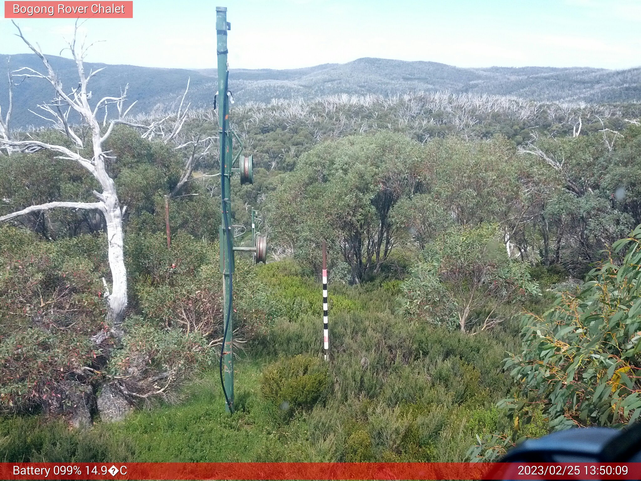 Bogong Web Cam 1:50pm Saturday 25th of February 2023