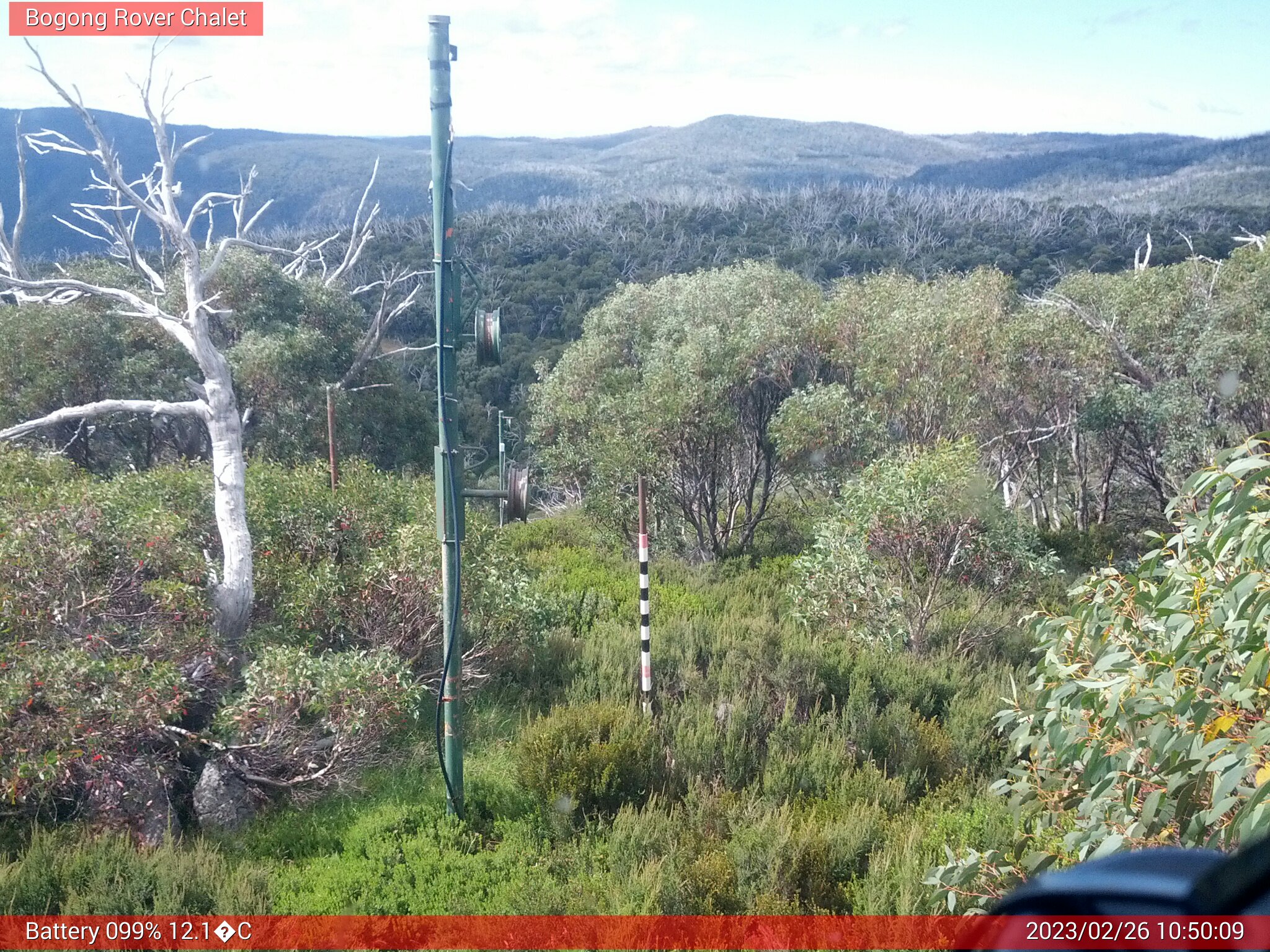 Bogong Web Cam 10:50am Sunday 26th of February 2023