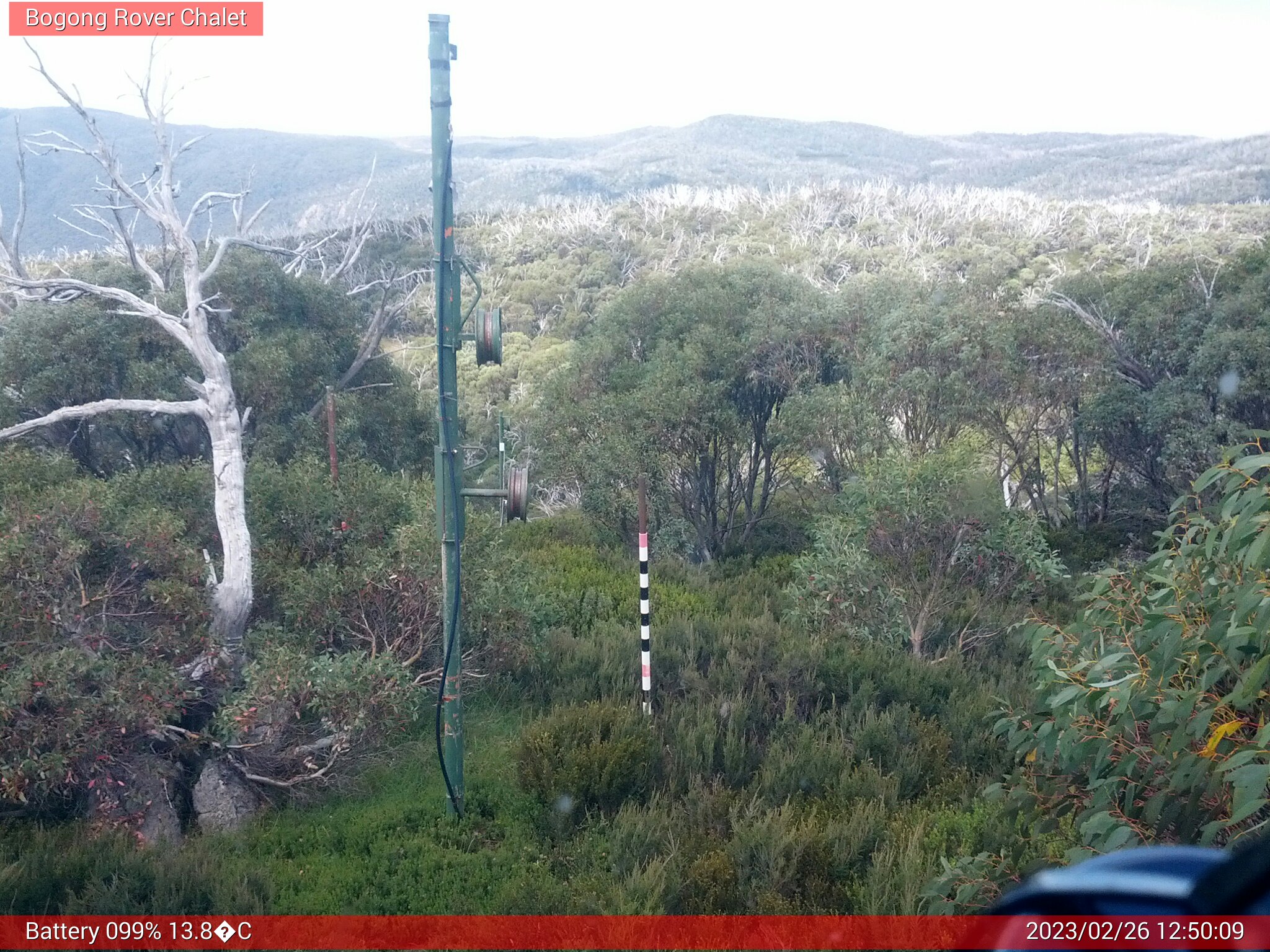 Bogong Web Cam 12:50pm Sunday 26th of February 2023